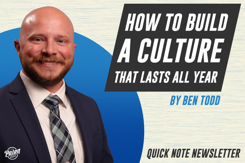 How to Build a Culture That Lasts All Year