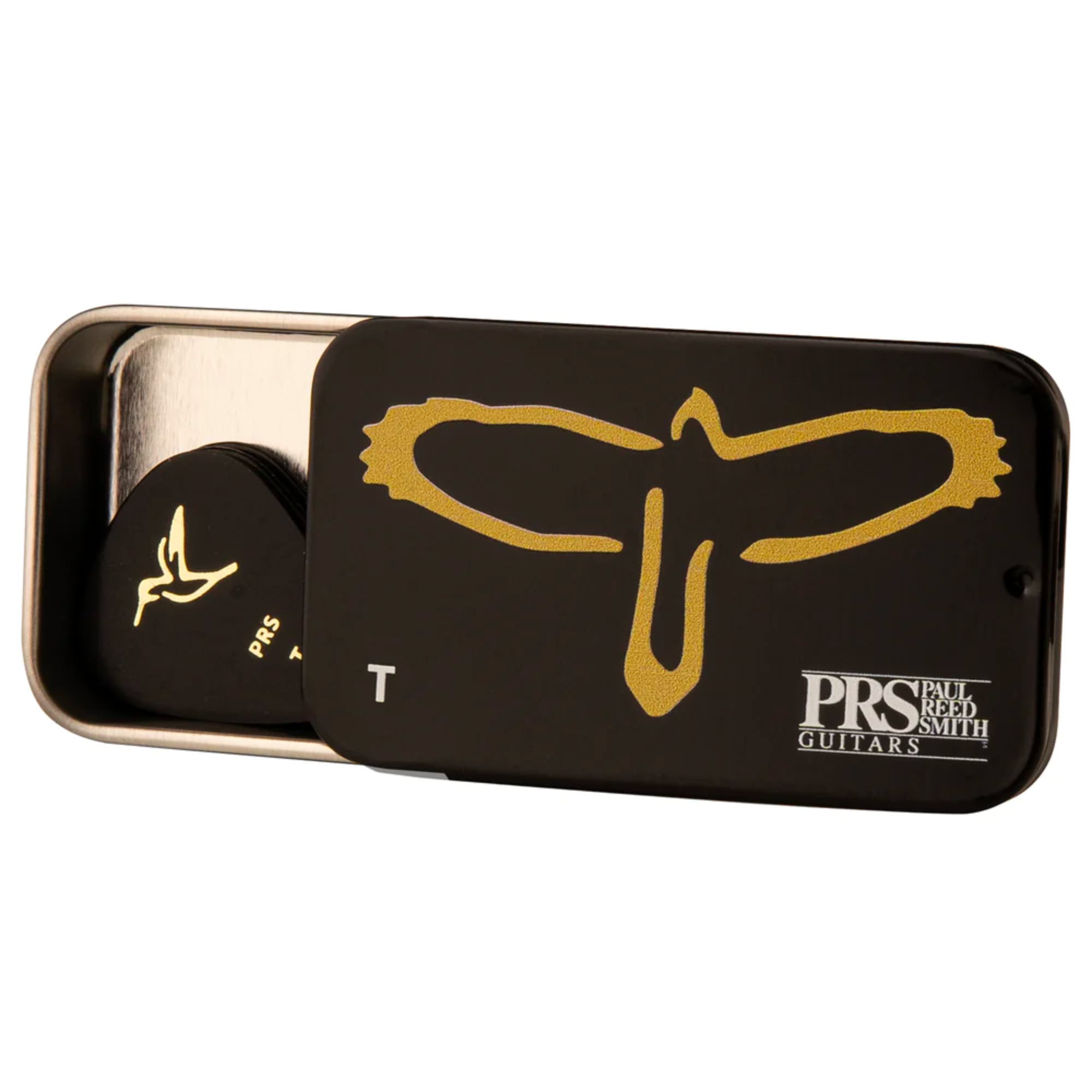 Paul Reed Smith Gold Birds Assorted Picks w/ Tin (Medium) - Palen Music