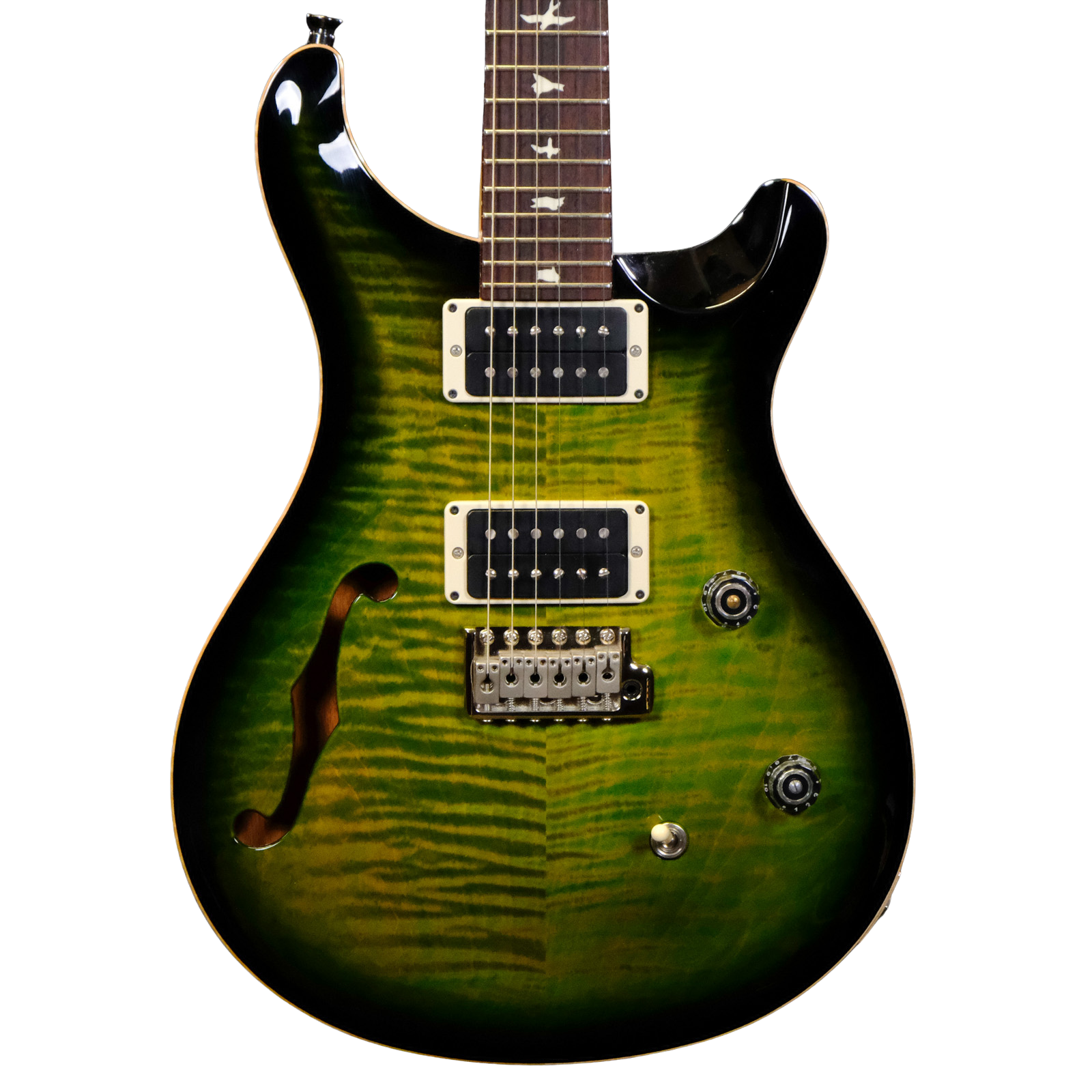 Used PRS CE 24 Semi-Hollow Electric Guitar - Eriza Verde Wrap Burst