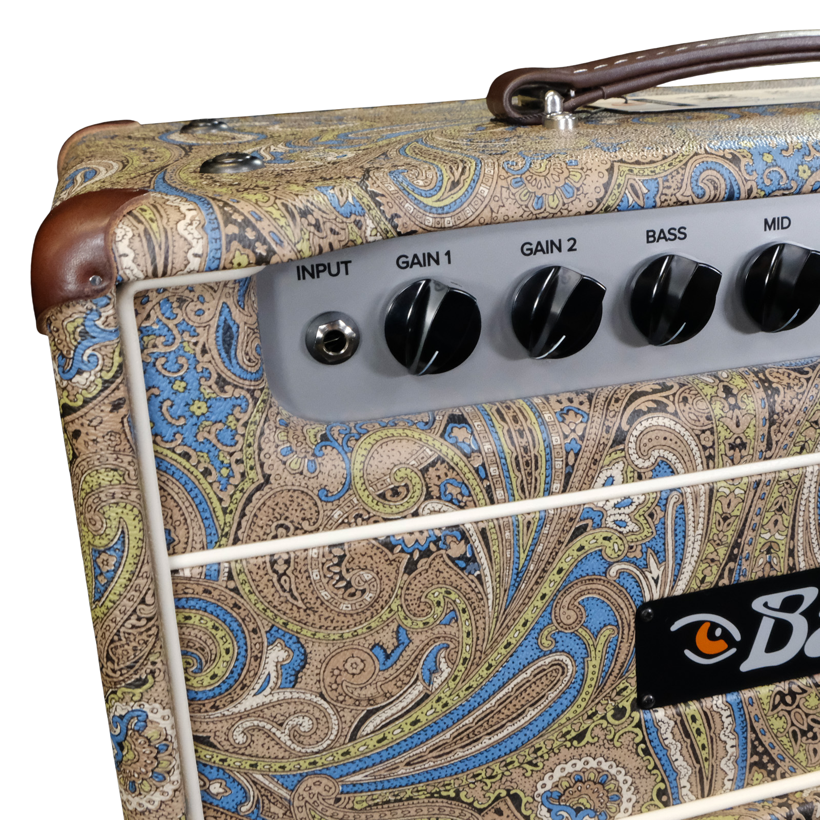 Bad Cat Mod Shop Hot Cat 50 Head - Custom Blue and Brown Paisley