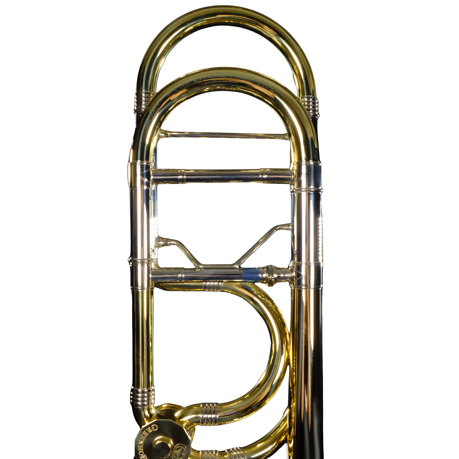 Greenhoe Tenor Trombone w/F Attachment - Gold Brass - GB4-1G