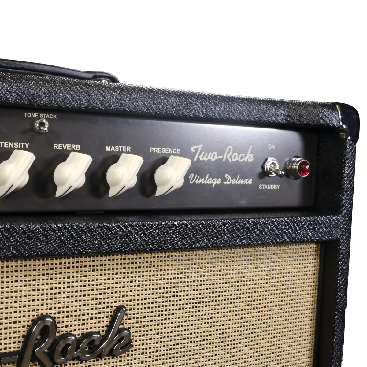 Two-Rock Vintage Deluxe 35-Watt Tube Guitar Amp Head - Black Lacquered Tweed