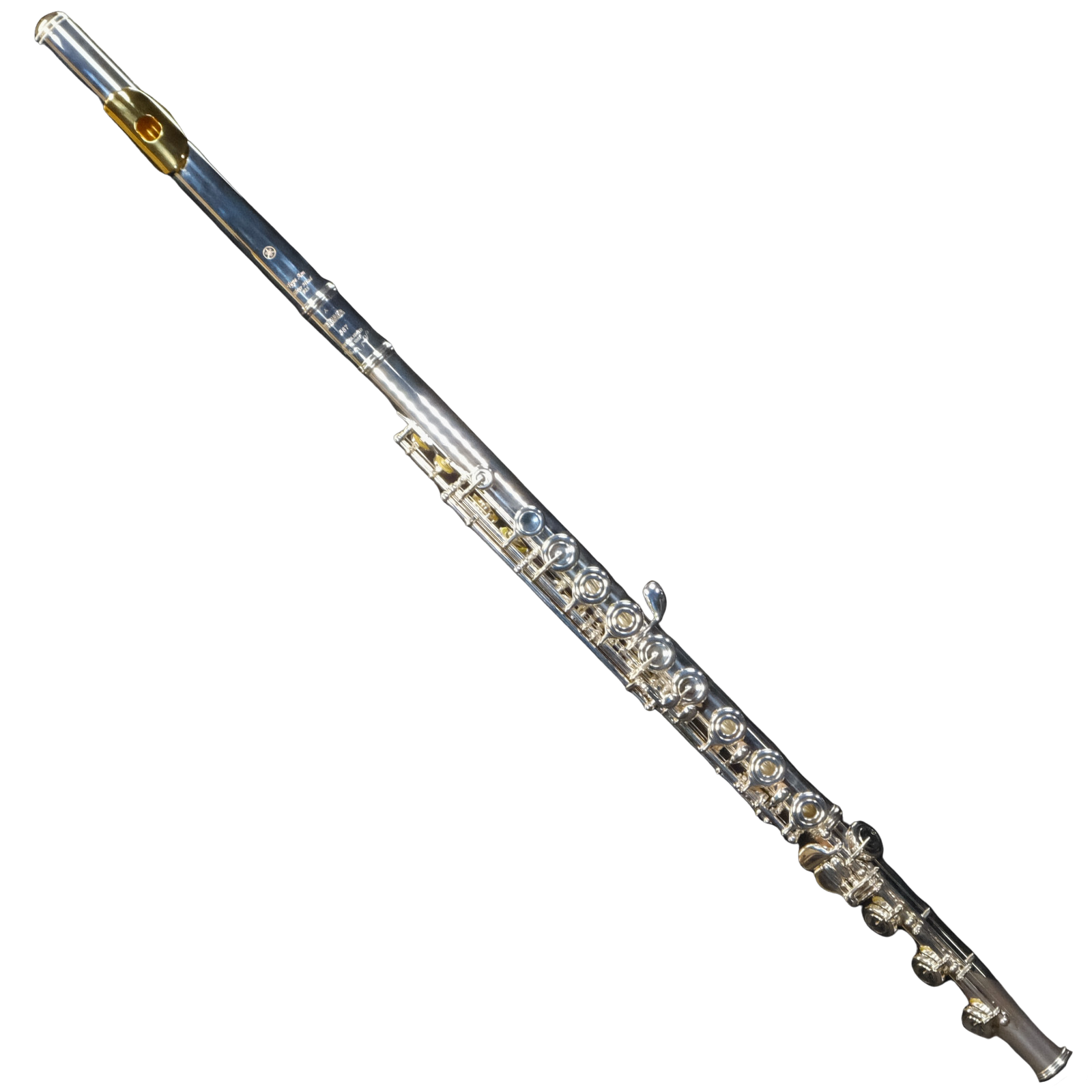 Yamaha YFL-587HCT/LPGP 500 Series Professional Flute - Gold Lip Plate