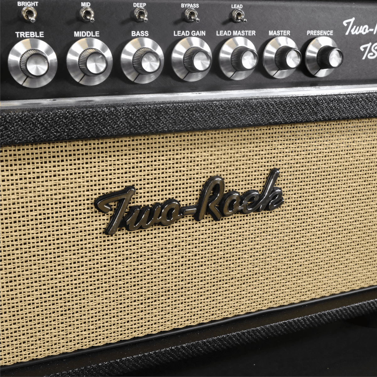 Two-Rock TS1 100W Head and 2x12 Vertical Cabinet - Black Lacquer Tweed