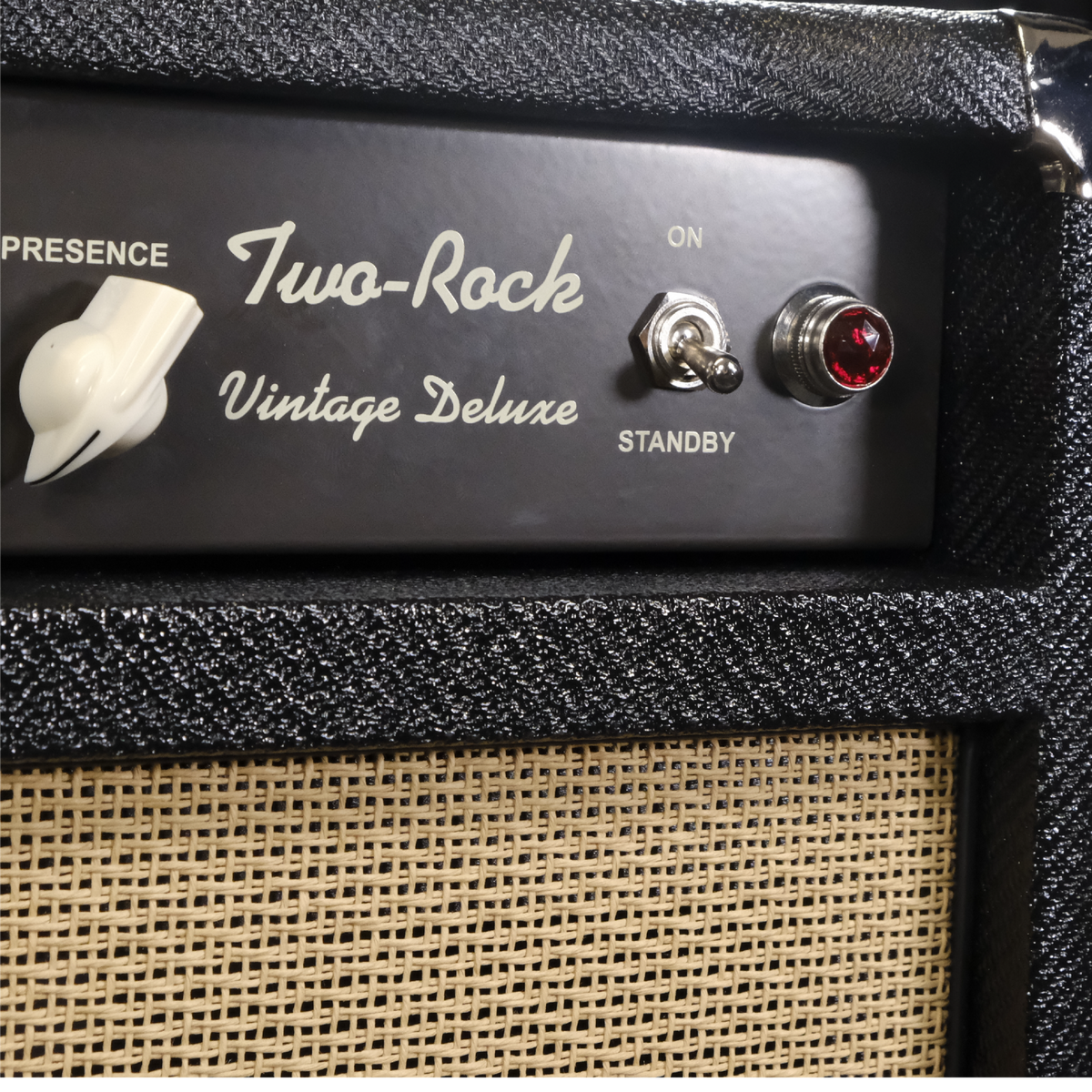 Two-Rock Vintage Deluxe 35-Watt Tube Guitar Amp Head - Black Lacquered Tweed