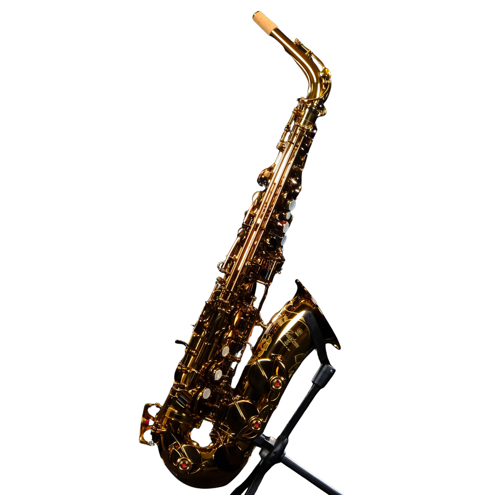Yamaha YAS-82ZIIA Custom "Z" Eb Alto Saxophone (Amber Lacquer Finish)
