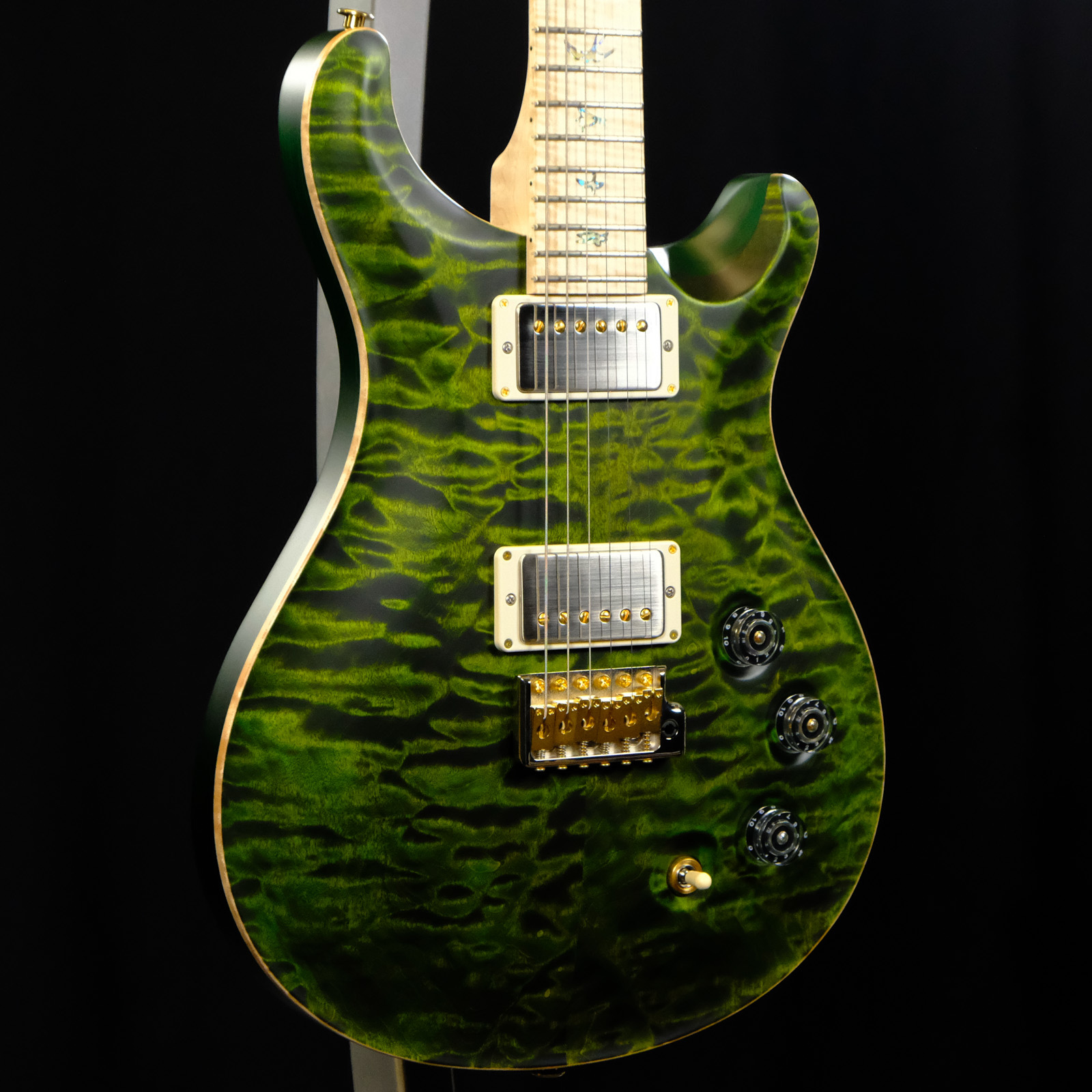 PRS Wood Library DGT Electric Guitar with Bird Inlays - Jade