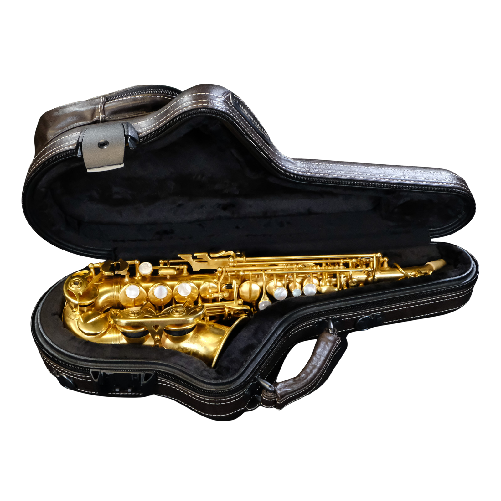 Rampone & Cazzani R1 Jazz Curved Soprano Saxophone - Gold - 2004/J/AU