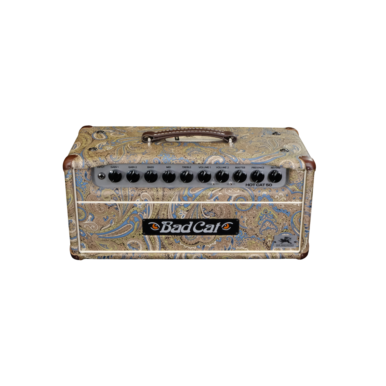 Bad Cat Mod Shop Hot Cat 50 Head - Custom Blue and Brown Paisley