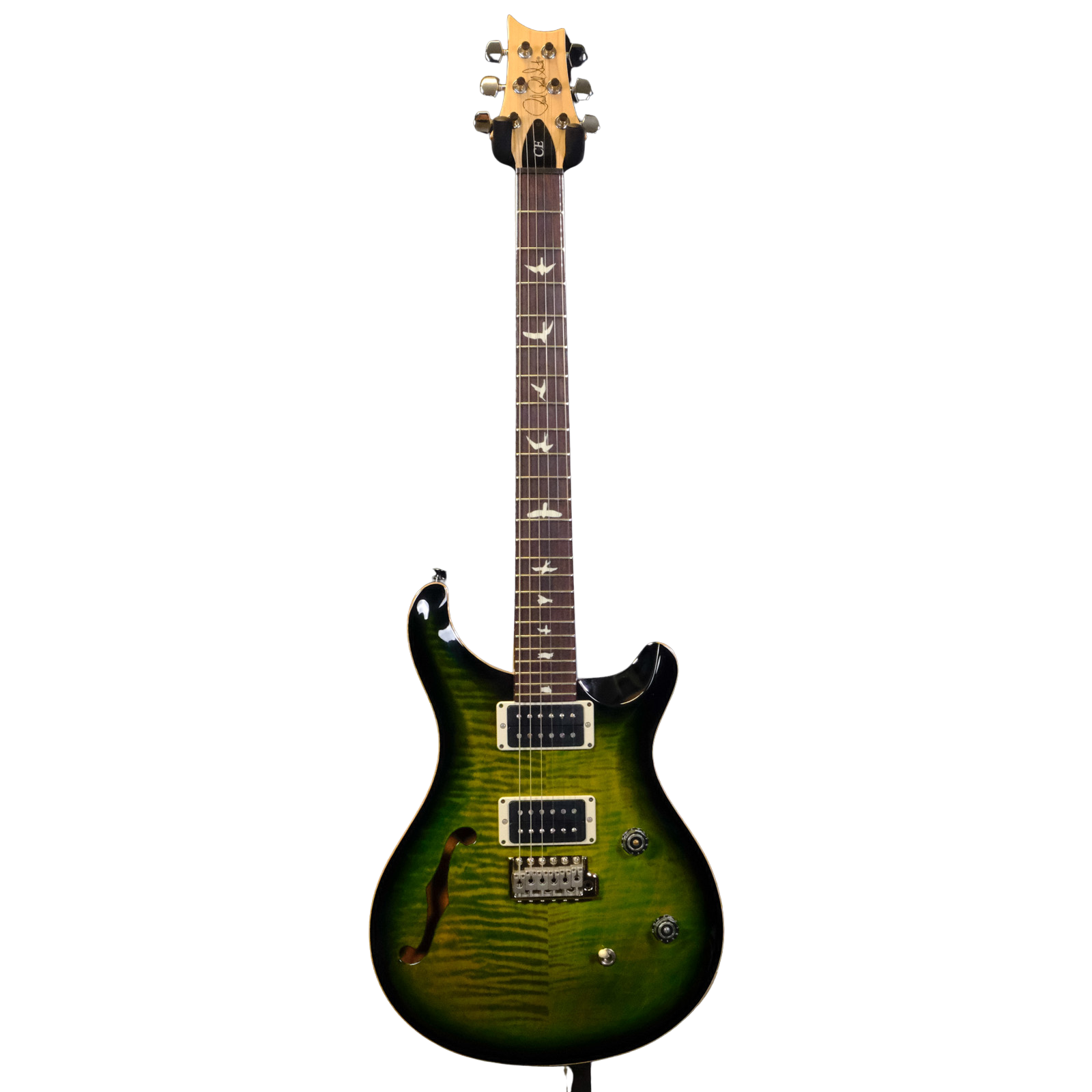 Used PRS CE 24 Semi-Hollow Electric Guitar - Eriza Verde Wrap Burst