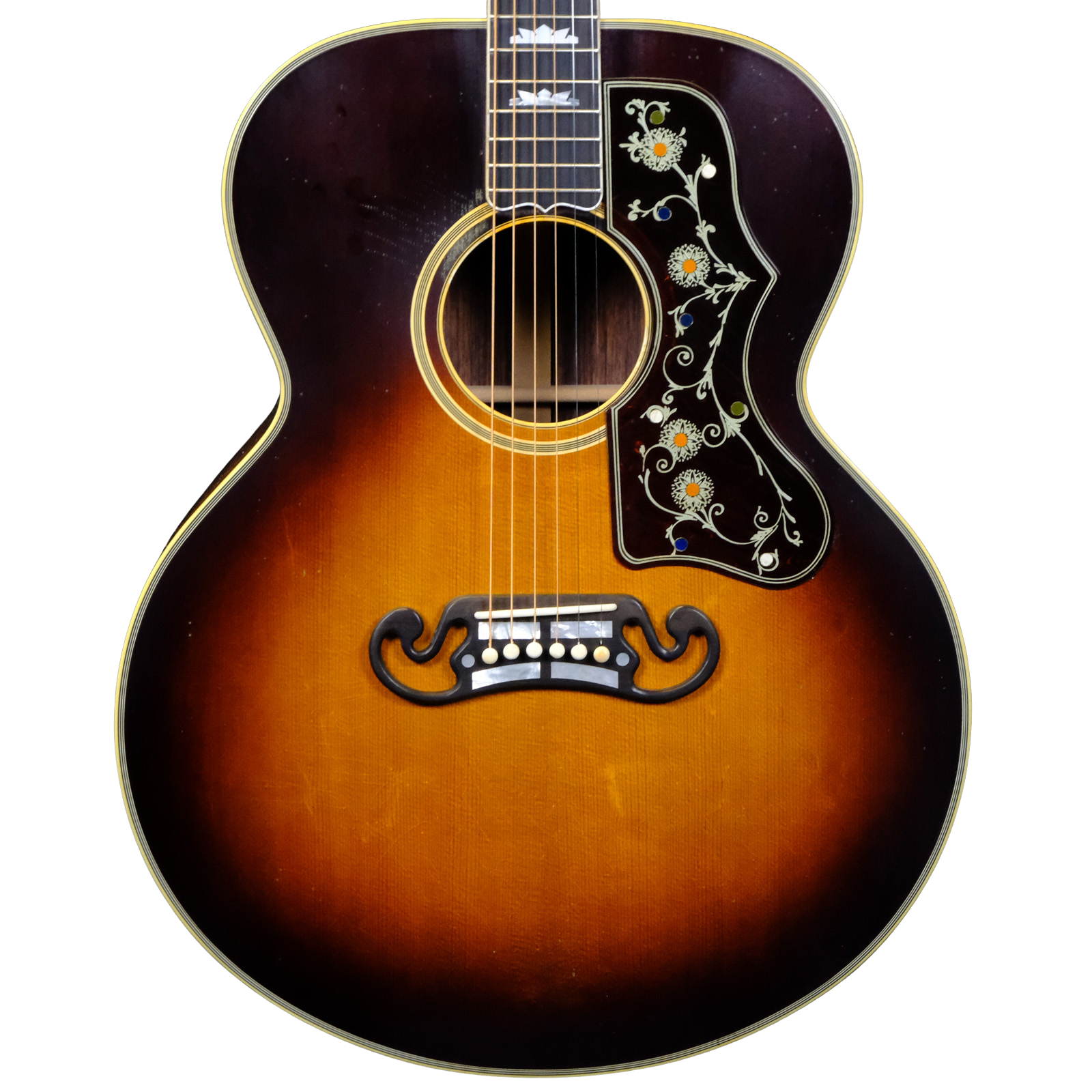 Gibson Custom Pre-War SJ-200 Rosewood - Light Aged Faded Vintage Sunburst