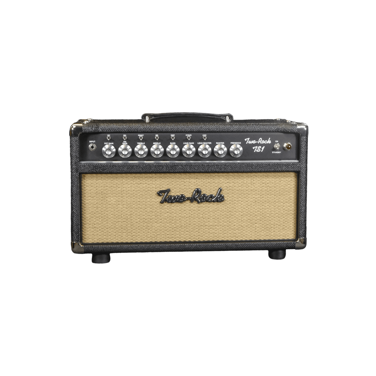 Two-Rock TS1 100W Head and 2x12 Vertical Cabinet - Black Lacquer Tweed
