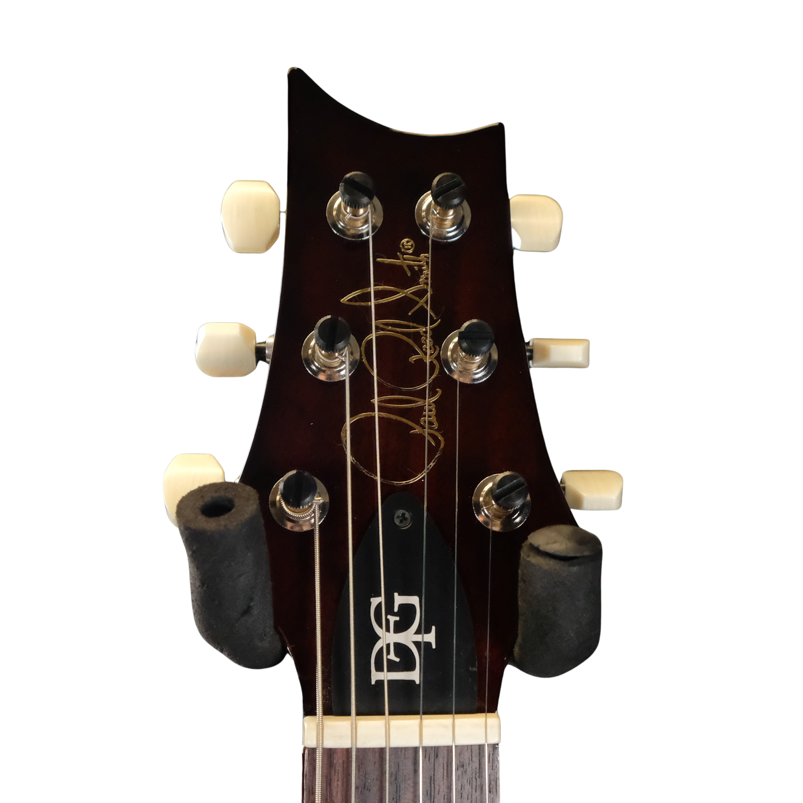 PRS DGT Electric Guitar with Bird Inlays - McCarty Tobacco Sunburst