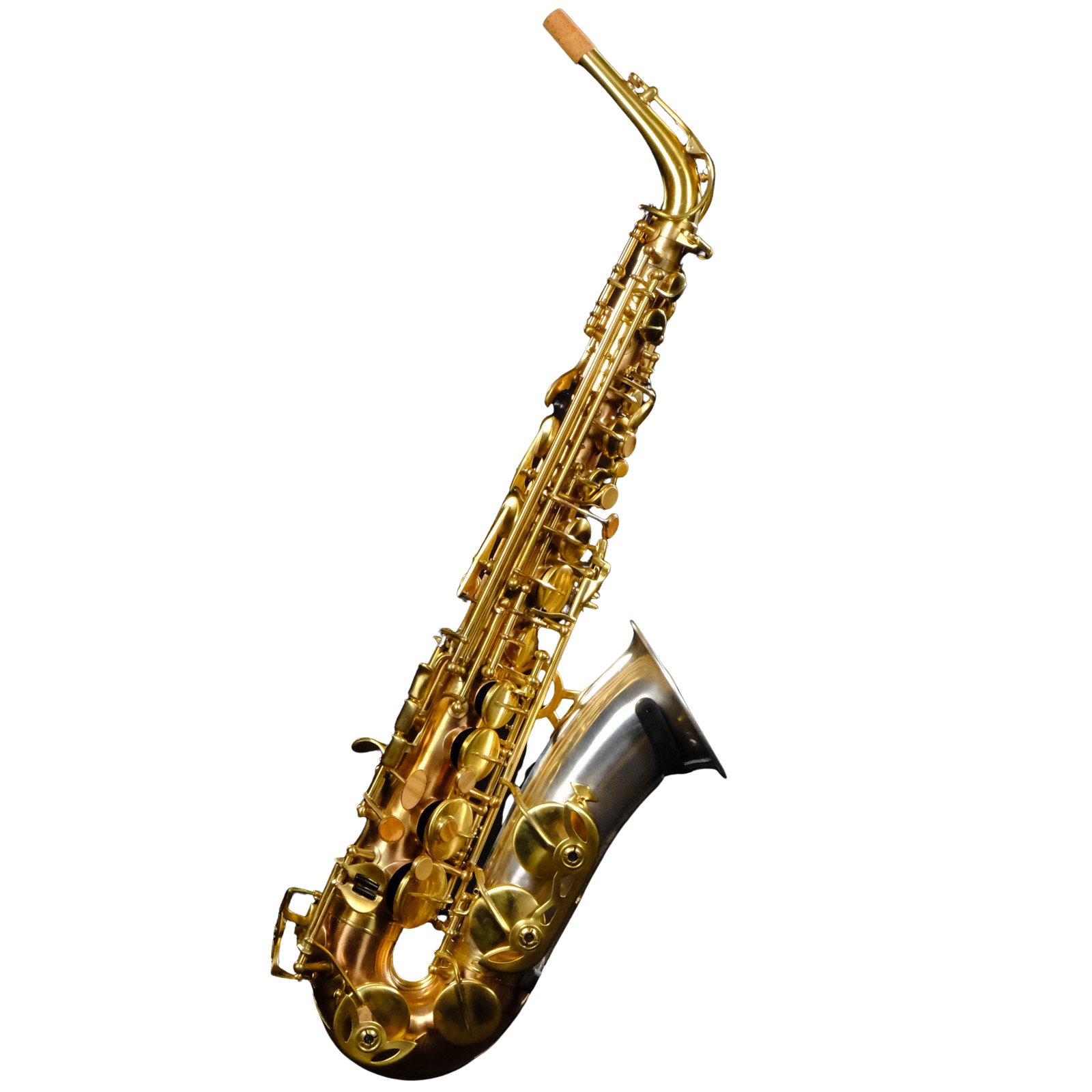 Rampone & Cazzani Two Voices Alto Saxophone (Solid Sterling Silver & Bronze) - 2006/TV/BRS