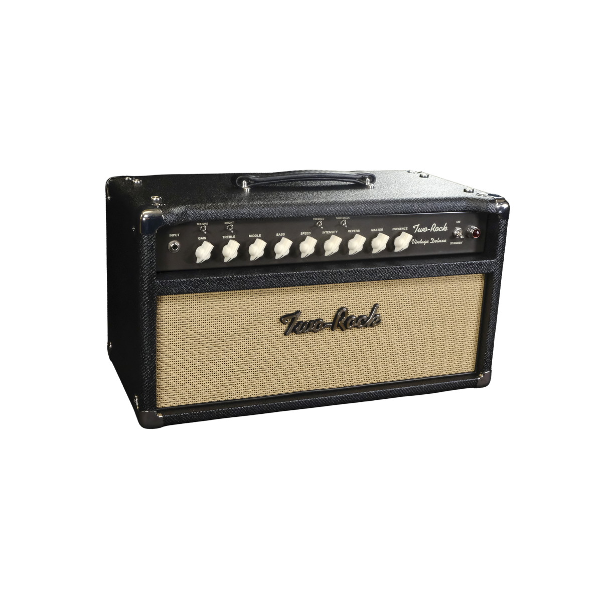 Two-Rock Vintage Deluxe 35-Watt Tube Guitar Amp Head - Black Lacquered Tweed