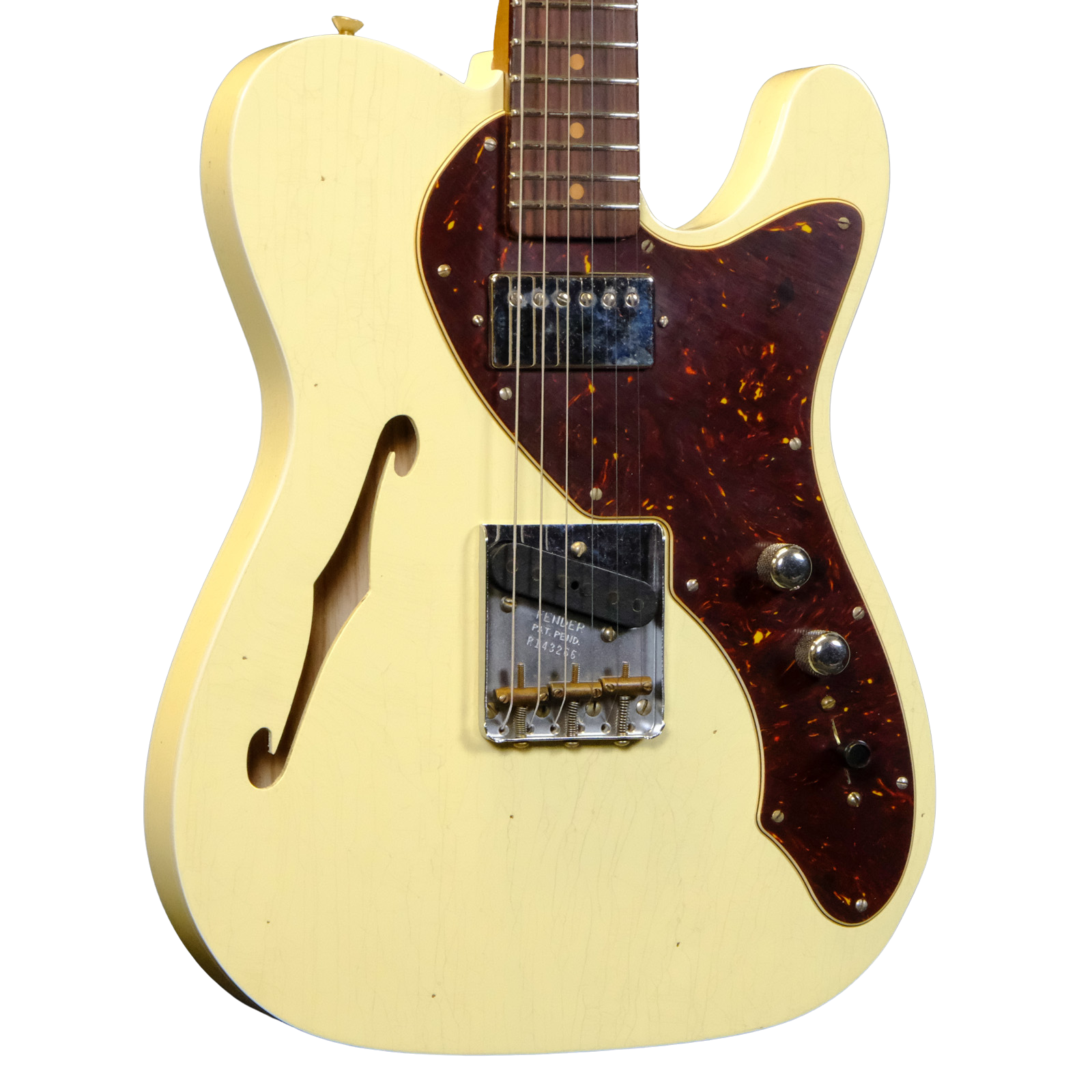 Fender Custom Shop '50s Telecaster Thinline - Vintage White