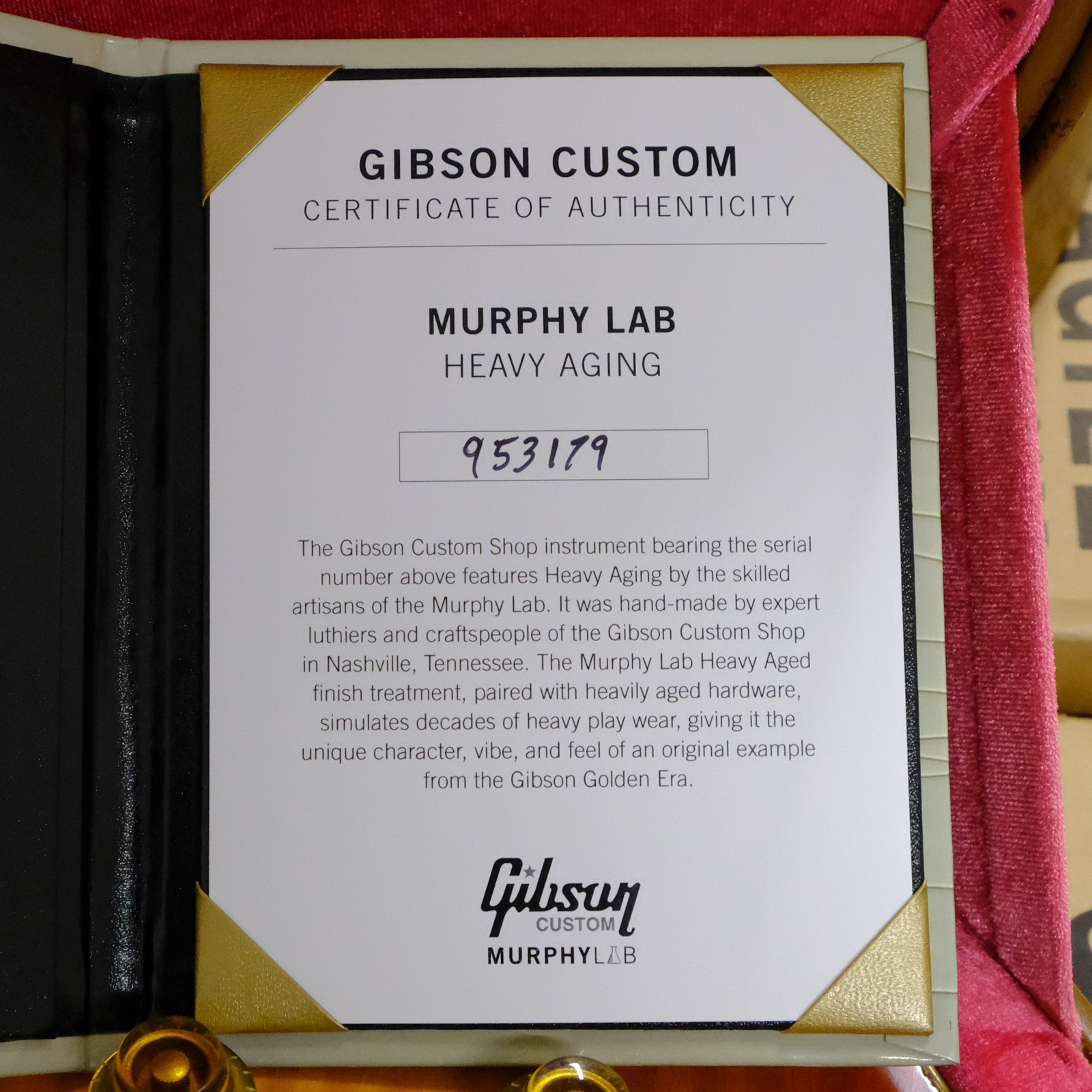 Gibson Custom 1959 Les Paul Standard Reissue - Beauty of the Burst #86 Heavy Aged