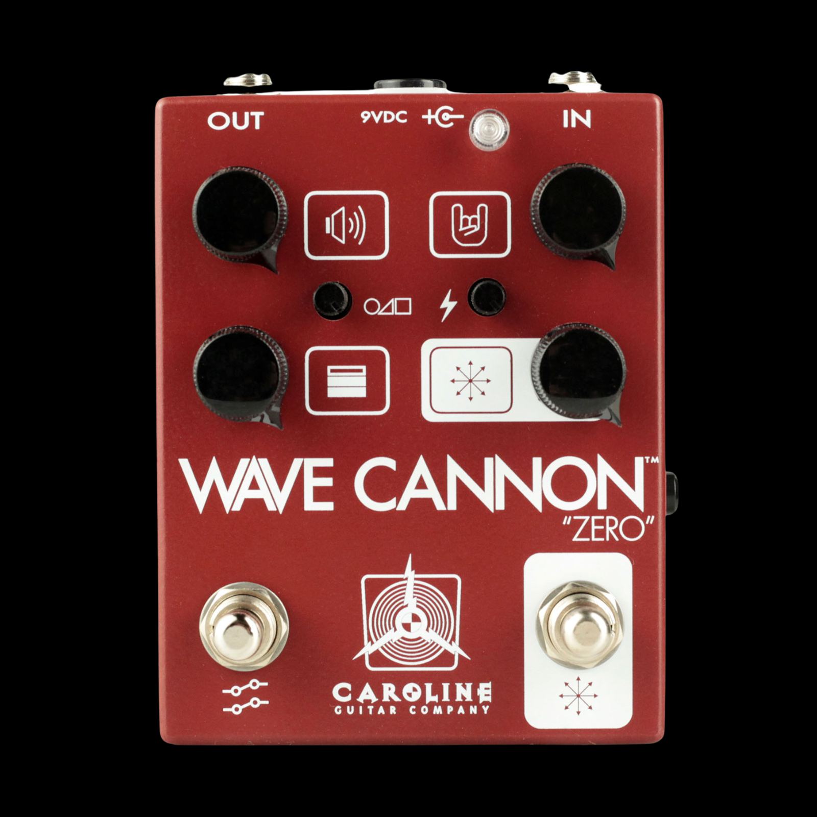 Caroline Wave Cannon Zero Distortion Overdrive Pedal