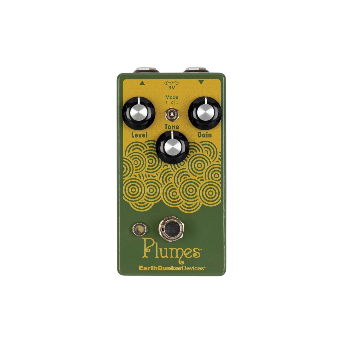 EarthQuaker Devices Plumes Small Signal Shredder Overdrive Pedal - Green
