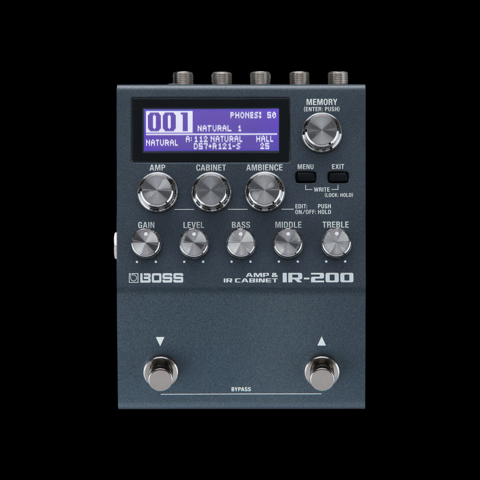 Boss IR-200 Amp and IR Cabinet Pedal - Palen Music