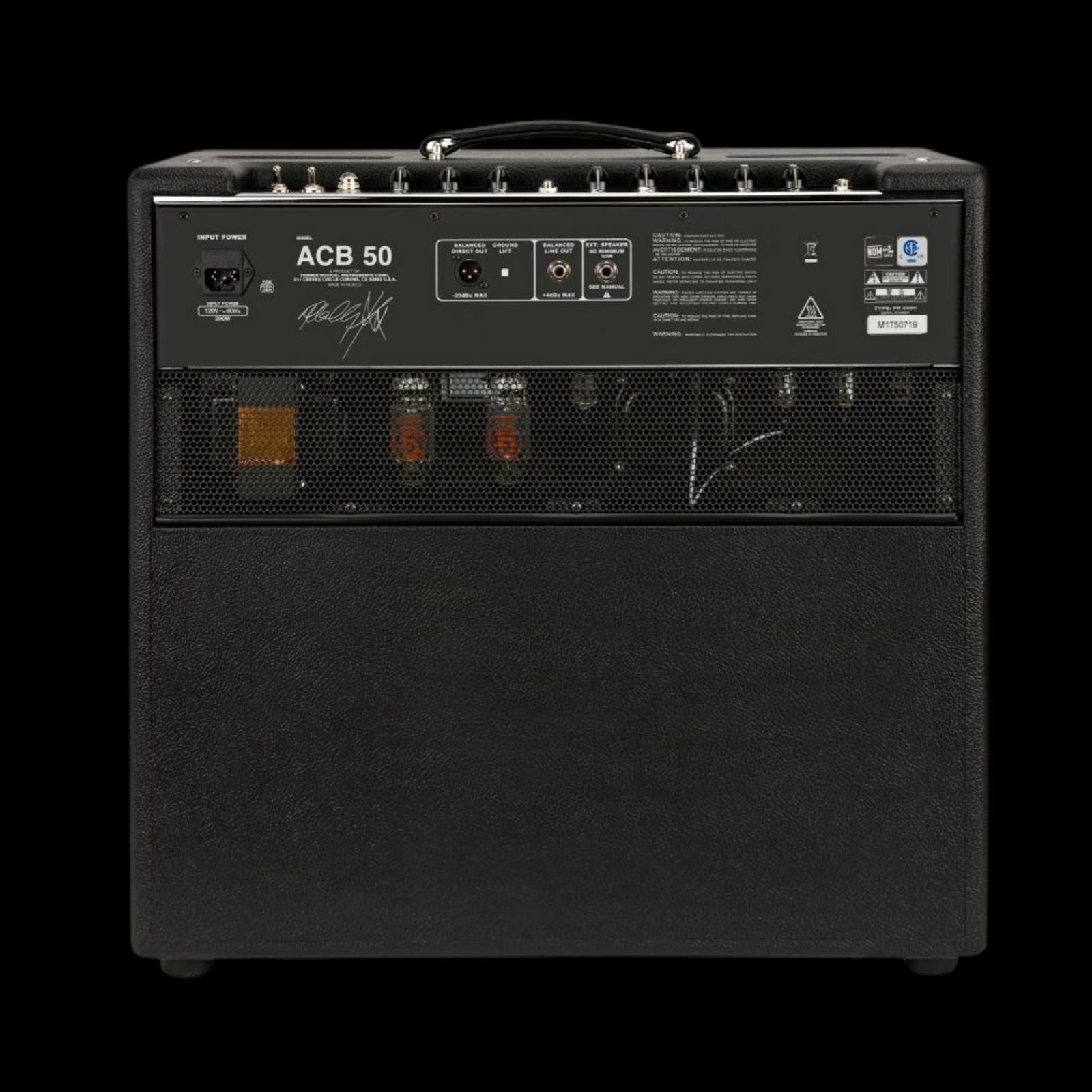 Fender ACB 50 Adam Clayton Signature Bass Combo Amplifier - Palen Music