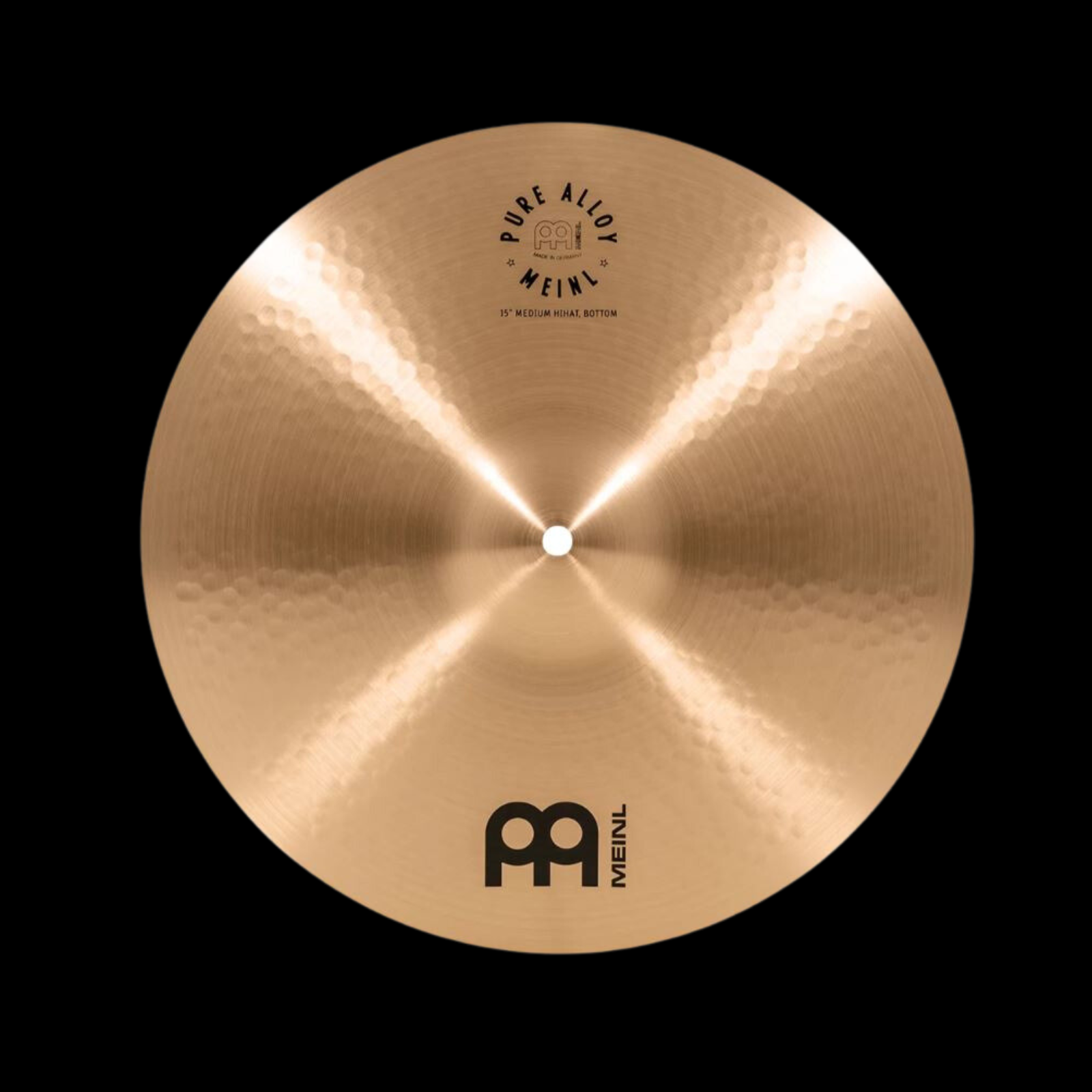 Meinl PA15MH 15" Pure Alloy Medium Hi Hat Pair - Palen Music