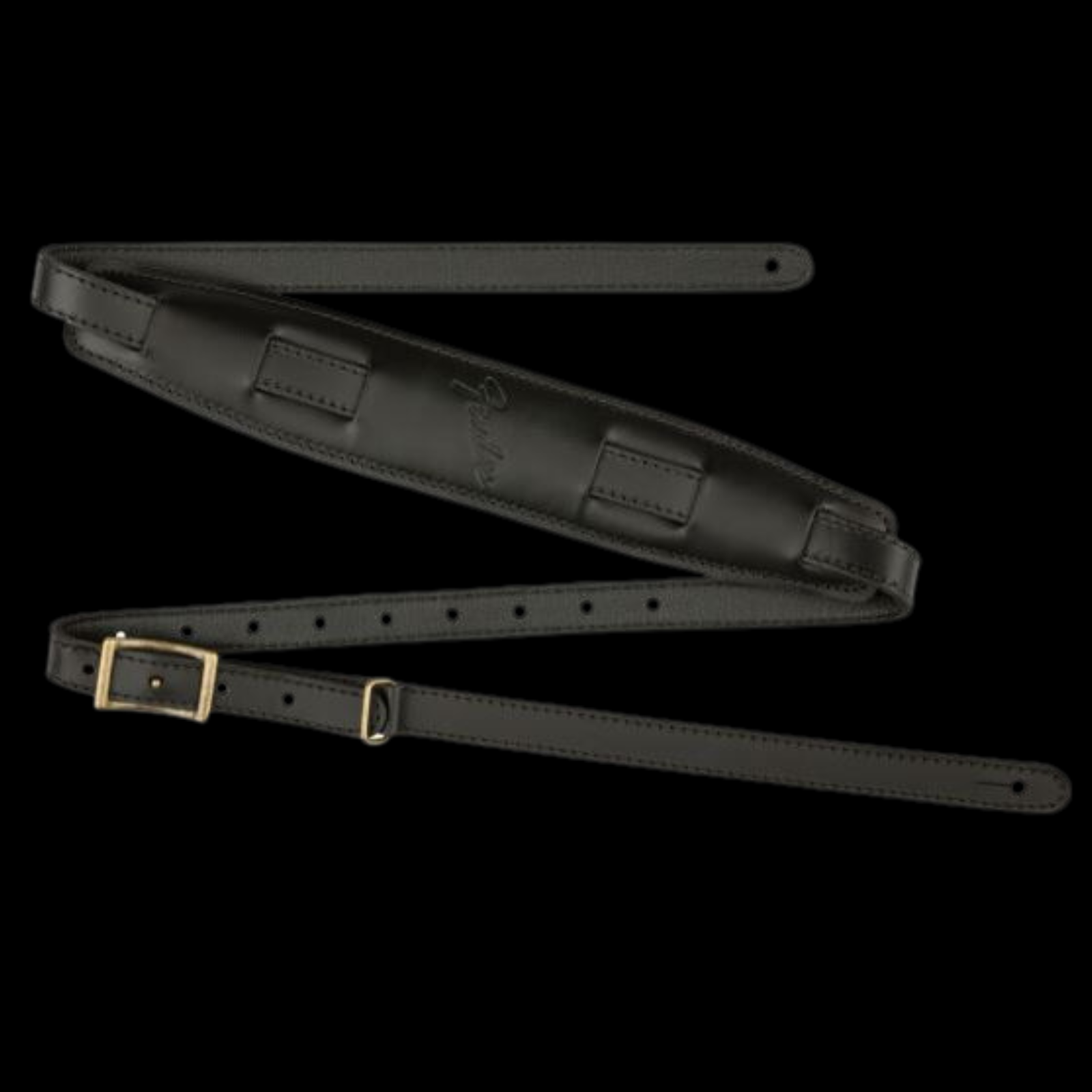 Fender Mustang Saddle Strap - Long Black - Palen Music