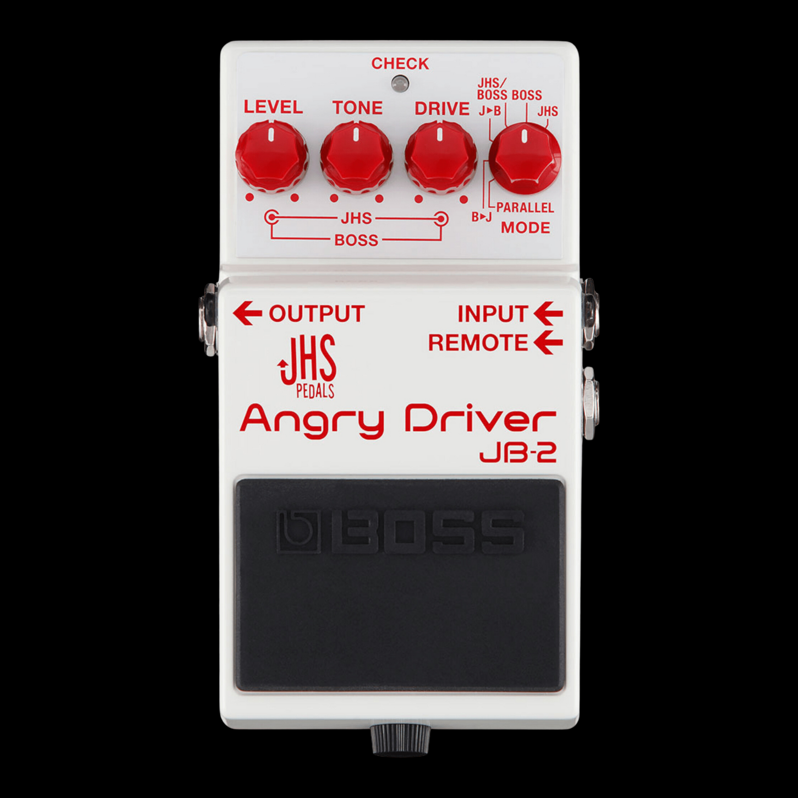 Boss/JHS JB-2 Angry Drive Overdrive Pedal - Palen Music