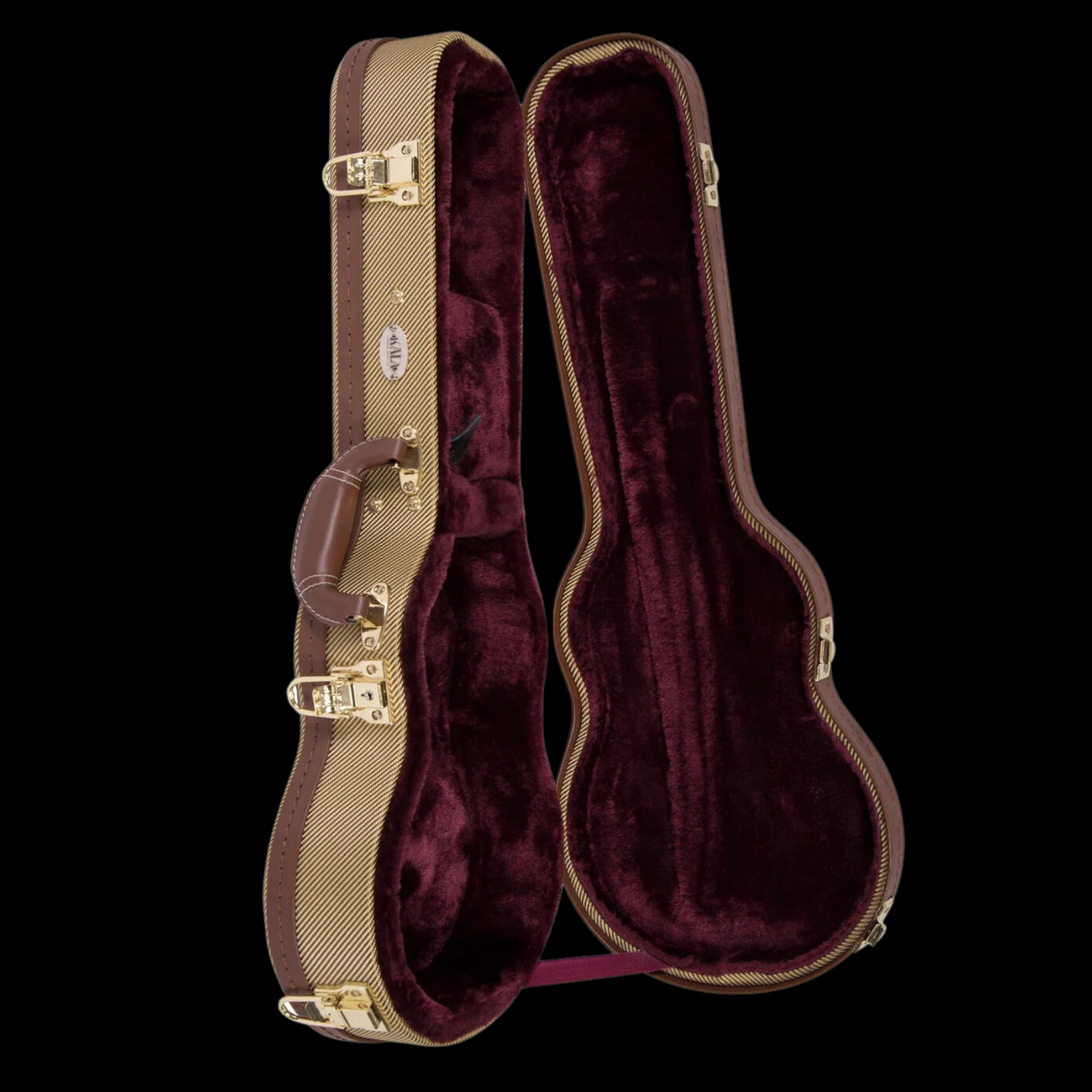 Kala Tweed Archtop Concert Ukulele Case