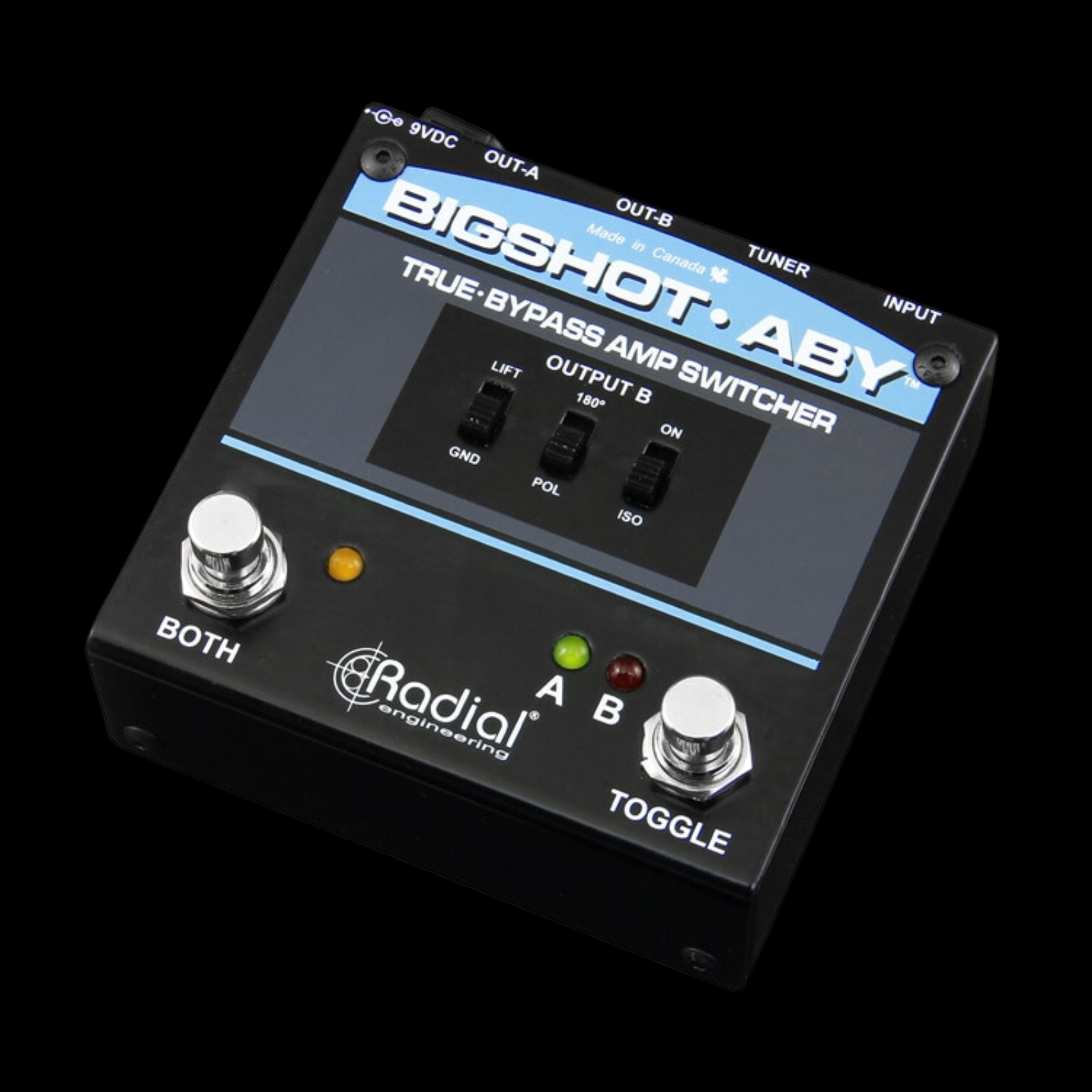 Radial BigShot ABY True-bypass Switch Pedal - Palen Music