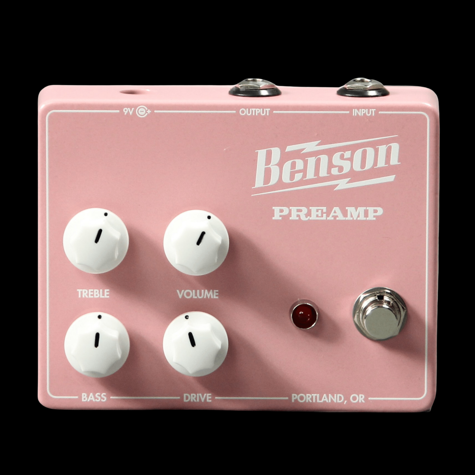 pedal amplifiers Benson Amps Custom Design Preamp Pedal