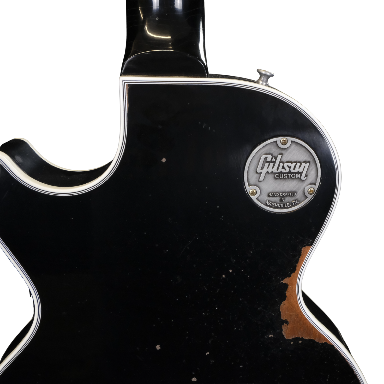 Used 2024 Gibson Custom Les Paul Custom - Heavy Aged Ebony