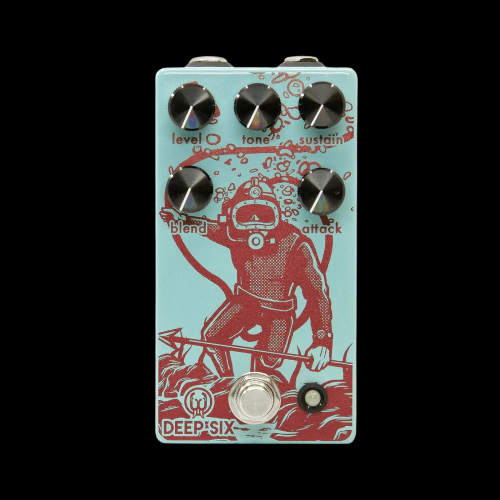 Walrus Audio 9001007V3 Deep Six V3 Compressor Pedal - Palen Music