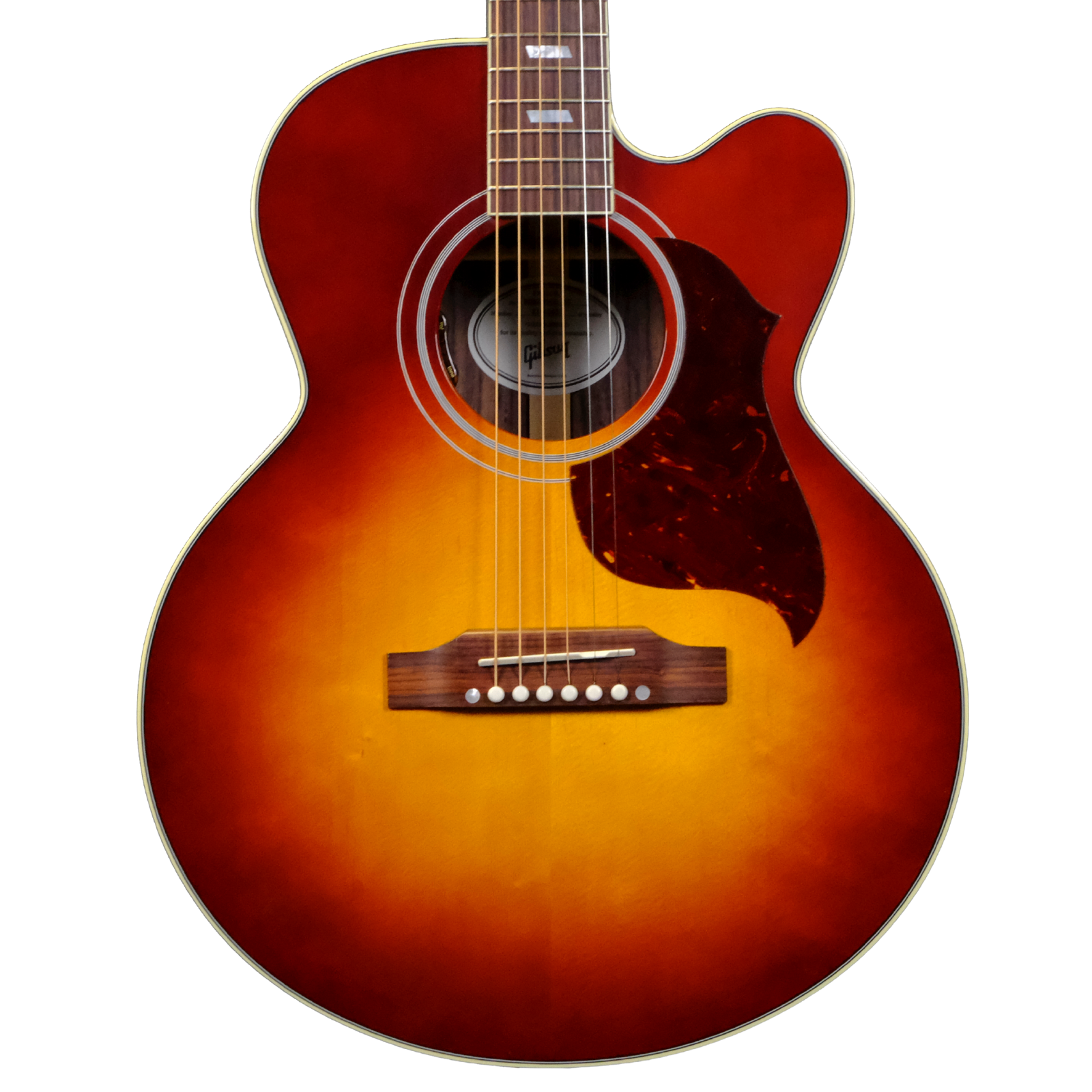 Gibson Parlor Rosewood EC - Rosewood Burst