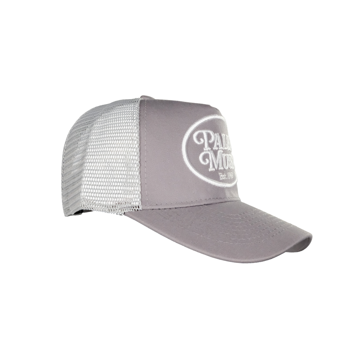 Palen Music Center 5 Panel Trucker Hat - Dark Gray
