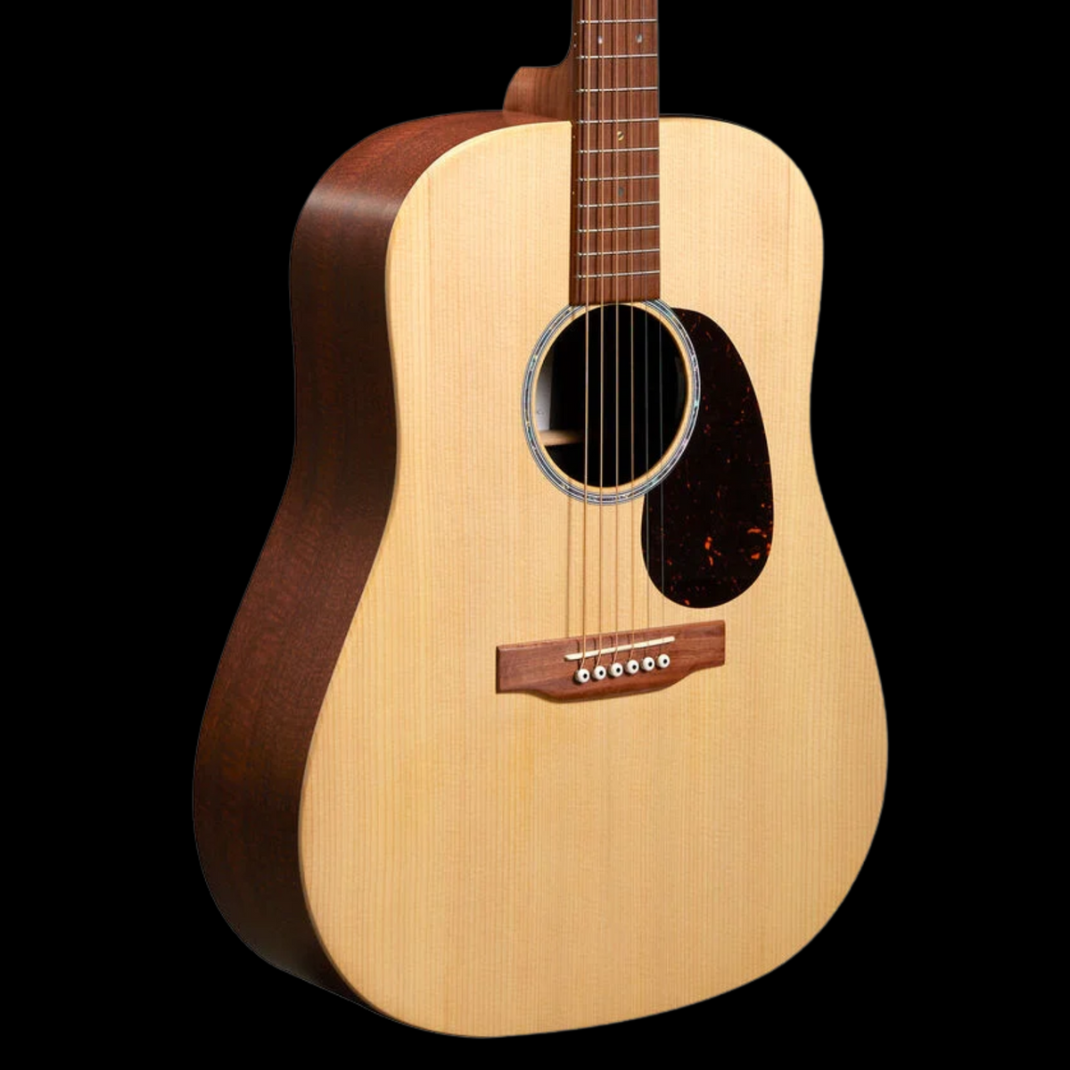 Martin D-X2E Dreadnought Acoustic-electric Guitar - Figured Mahogany P