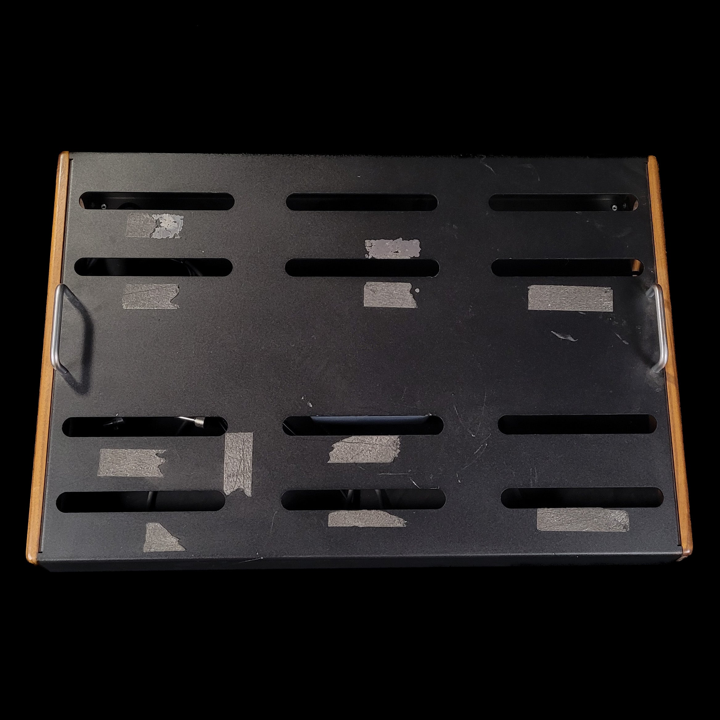 Creation MC Elevation 24x16 Custom Pedalboard - Walnut Hardwood - Palen Music