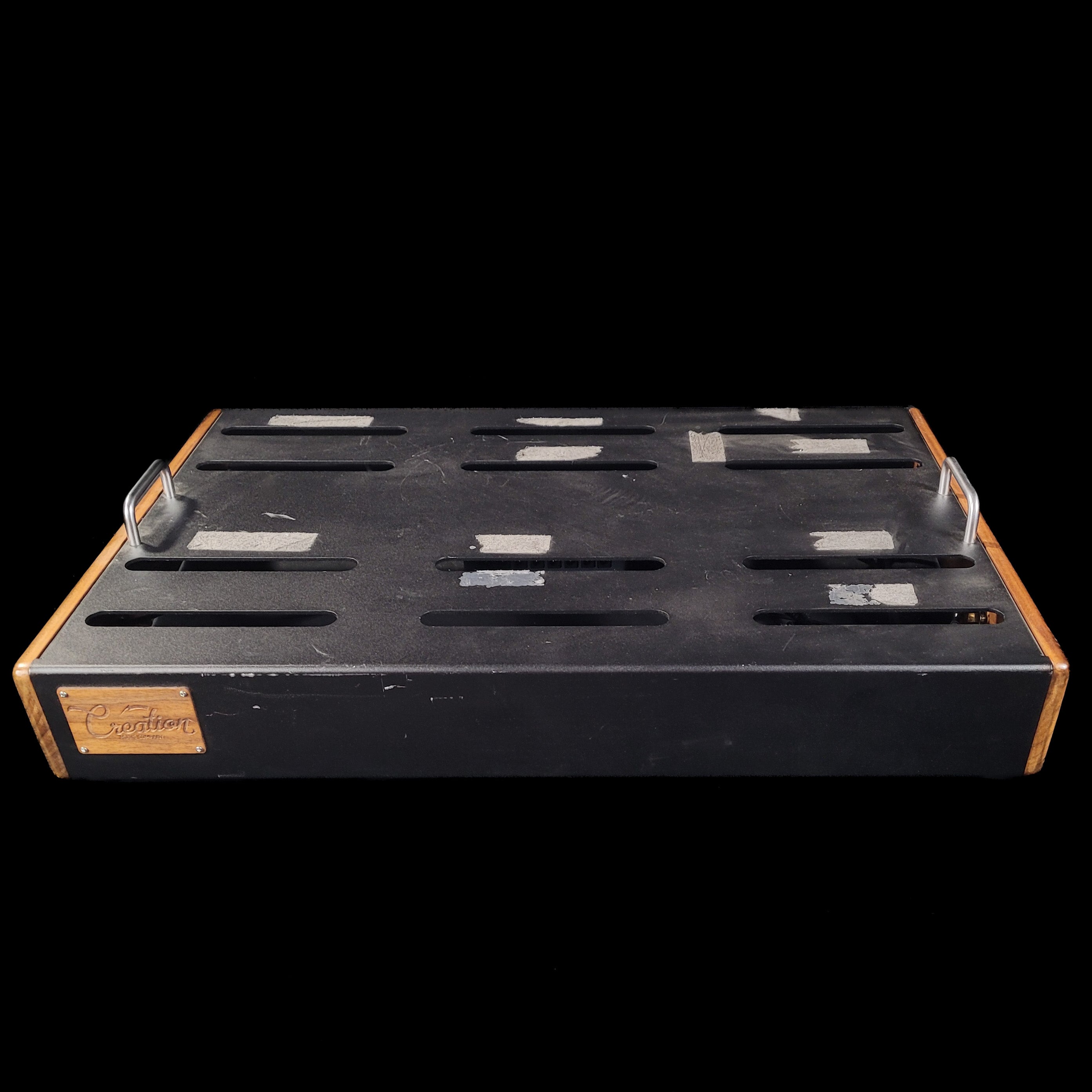 Creation MC Elevation 24x16 Custom Pedalboard - Walnut Hardwood - Palen Music