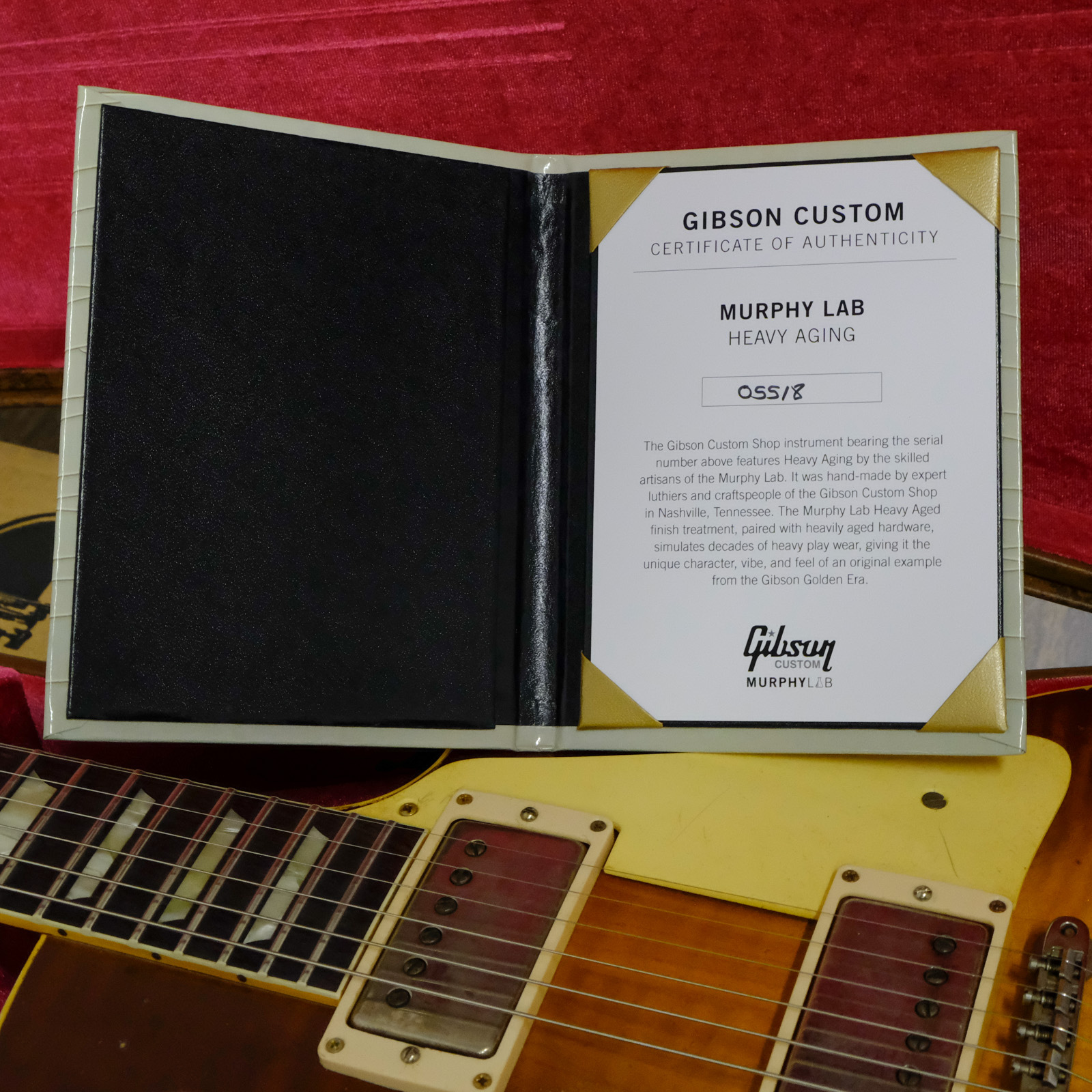 Gibson Custom 1960 Les Paul Standard Reissue Heavy Aged - Iced Tea Burst