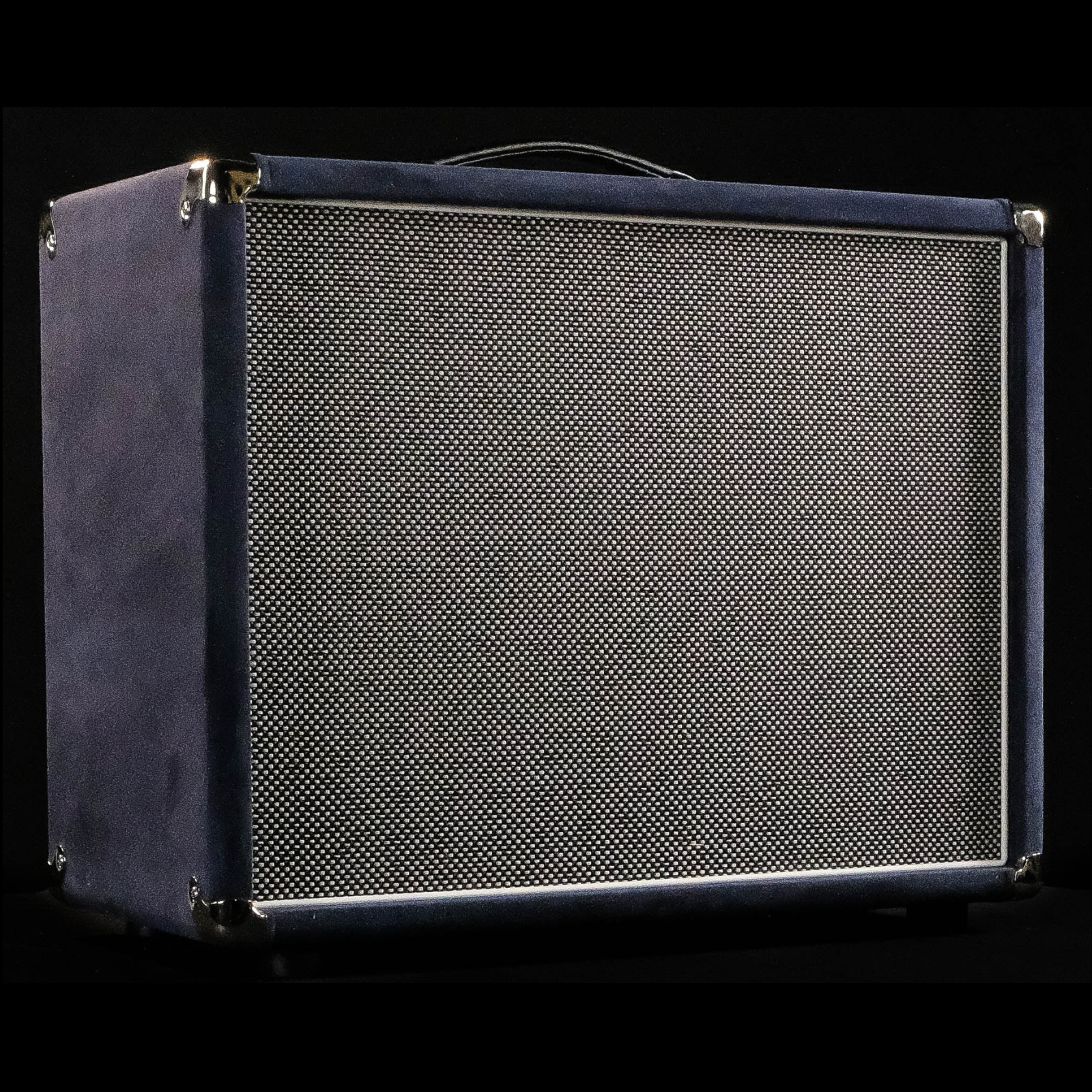 Amplified Nation Dirty Wonderland Twin GZ34 Rectified 50/22 Watt Amp Head W/ 112 Cab - Navy Suede/Silver Matrix - Palen Music