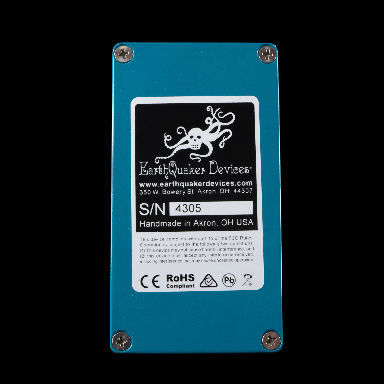 EarthQuaker Devices Tentacle V2 Analog Octave Up Pedal - Palen Music