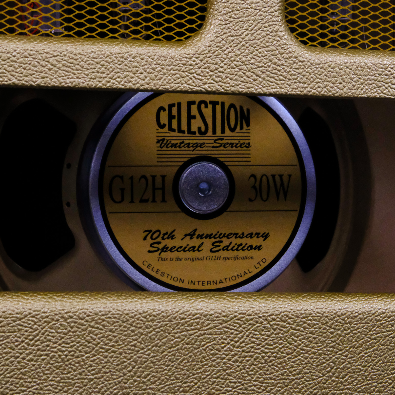 Divided By 13 CCC 9/15 1x12 Combo Amp - Gold, Ivory Bronco V, Beige White Cloth