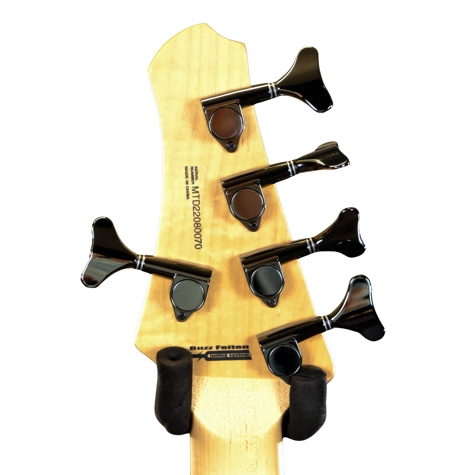 Used MTD Kingston Saratoga Deluxe 5-String Bass Guitar - Trans Black Burst