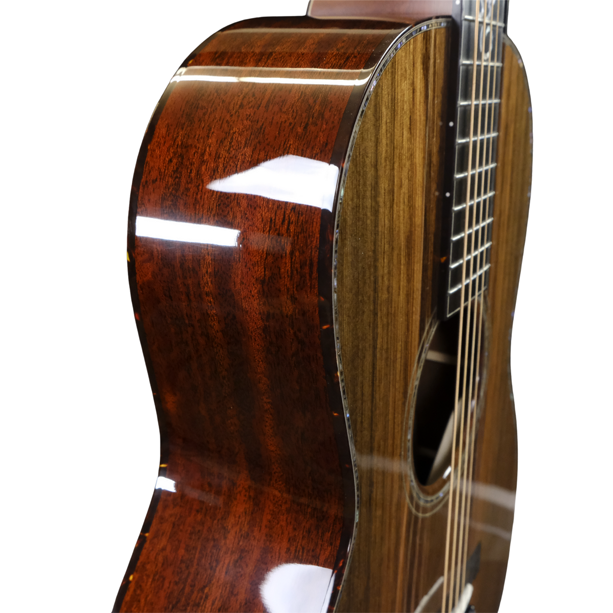 Santa Cruz OO Custom - Ribbon Bubinga / San Lorenzo Sinker Redwood