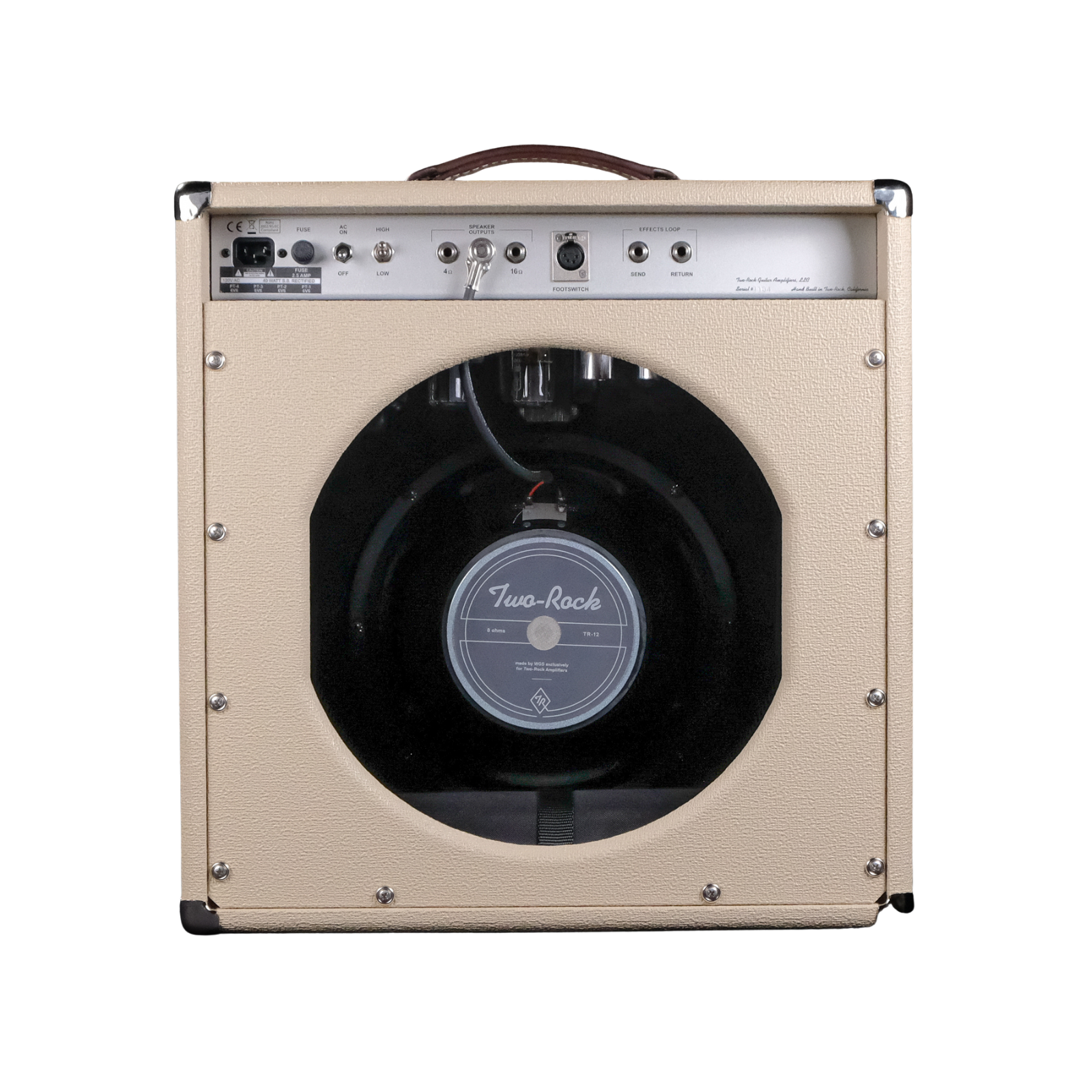 Two-Rock Classic Reverb Signature 40w/20w Combo Amp - Blonde Silverface