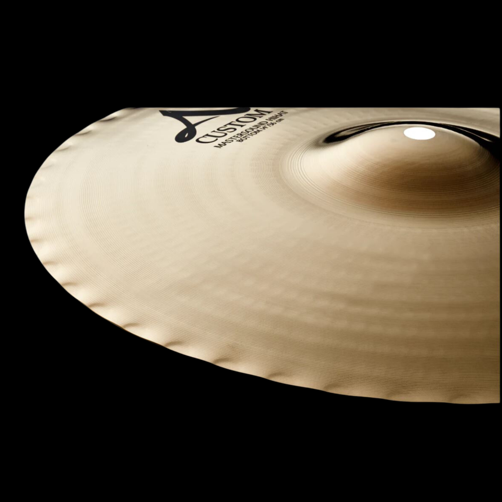 Zildjian A20550 14-inch A Custom Mastersound Hihat Cymbals - Palen Music