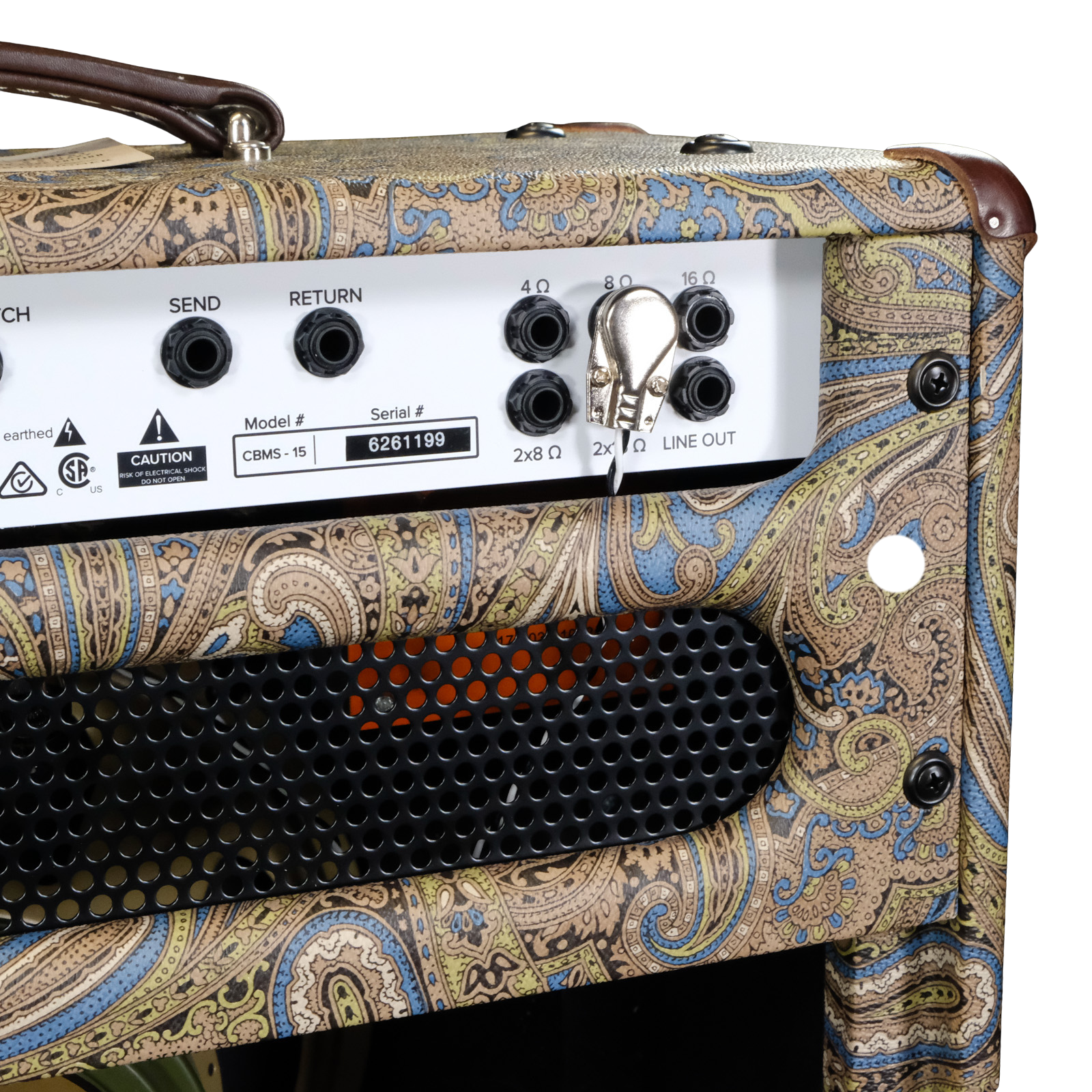 Bad Cat Cub 15 Mod Shop Edition - Custom Blue and Brown Paisley