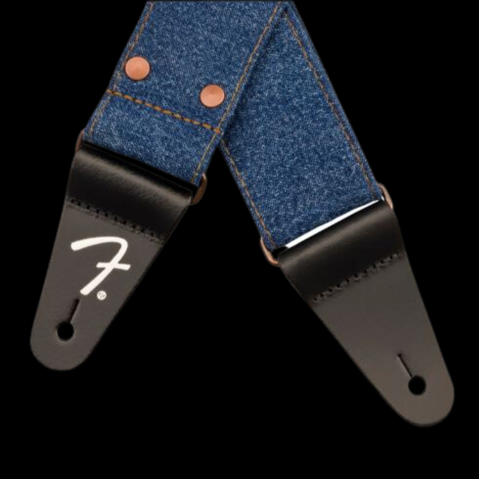 Fender x Wrangler Denim Guitar Strap - Indigo - Palen Music