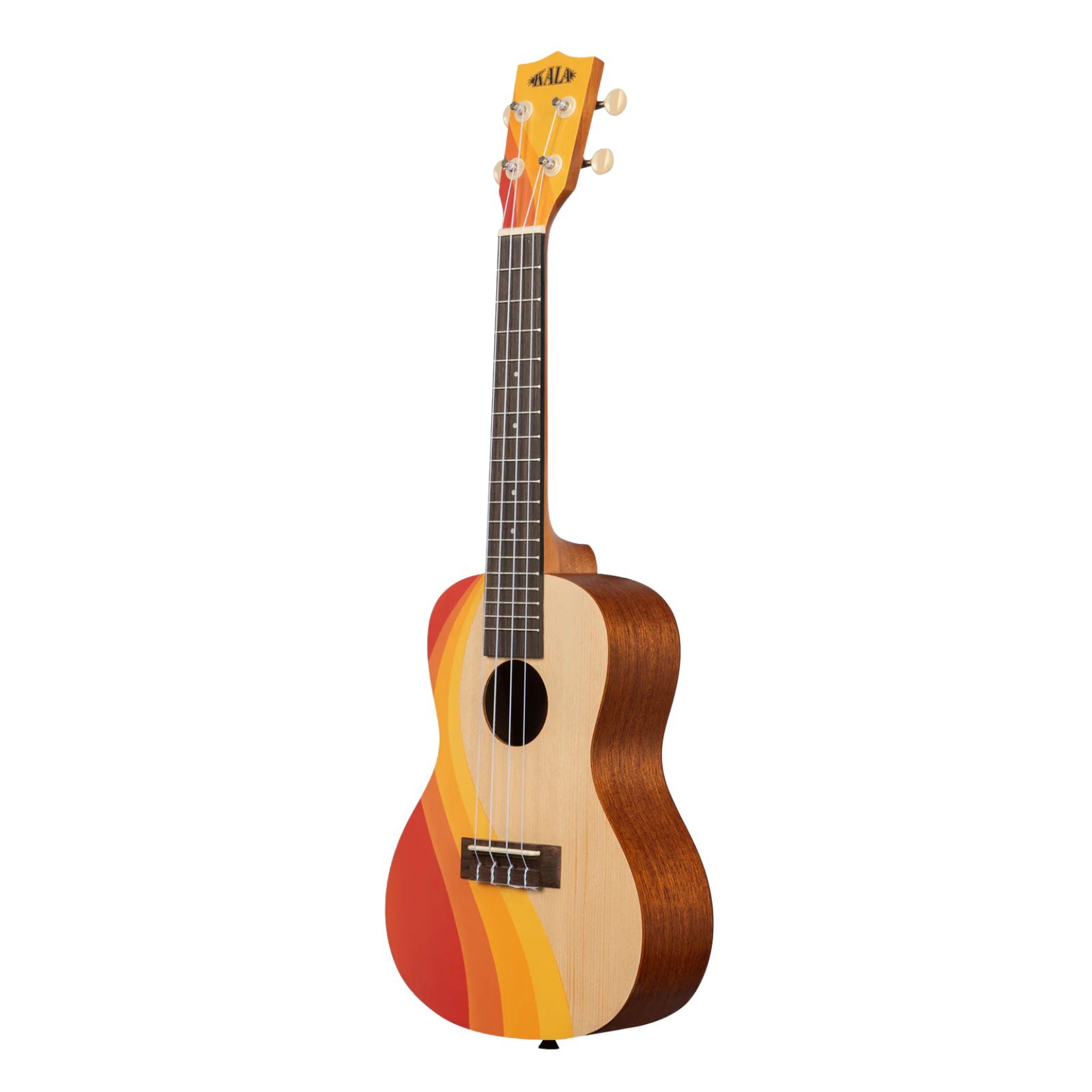 Kala KA-SURF-SWELL Surf Concert Ukulele - Swell Graphic
