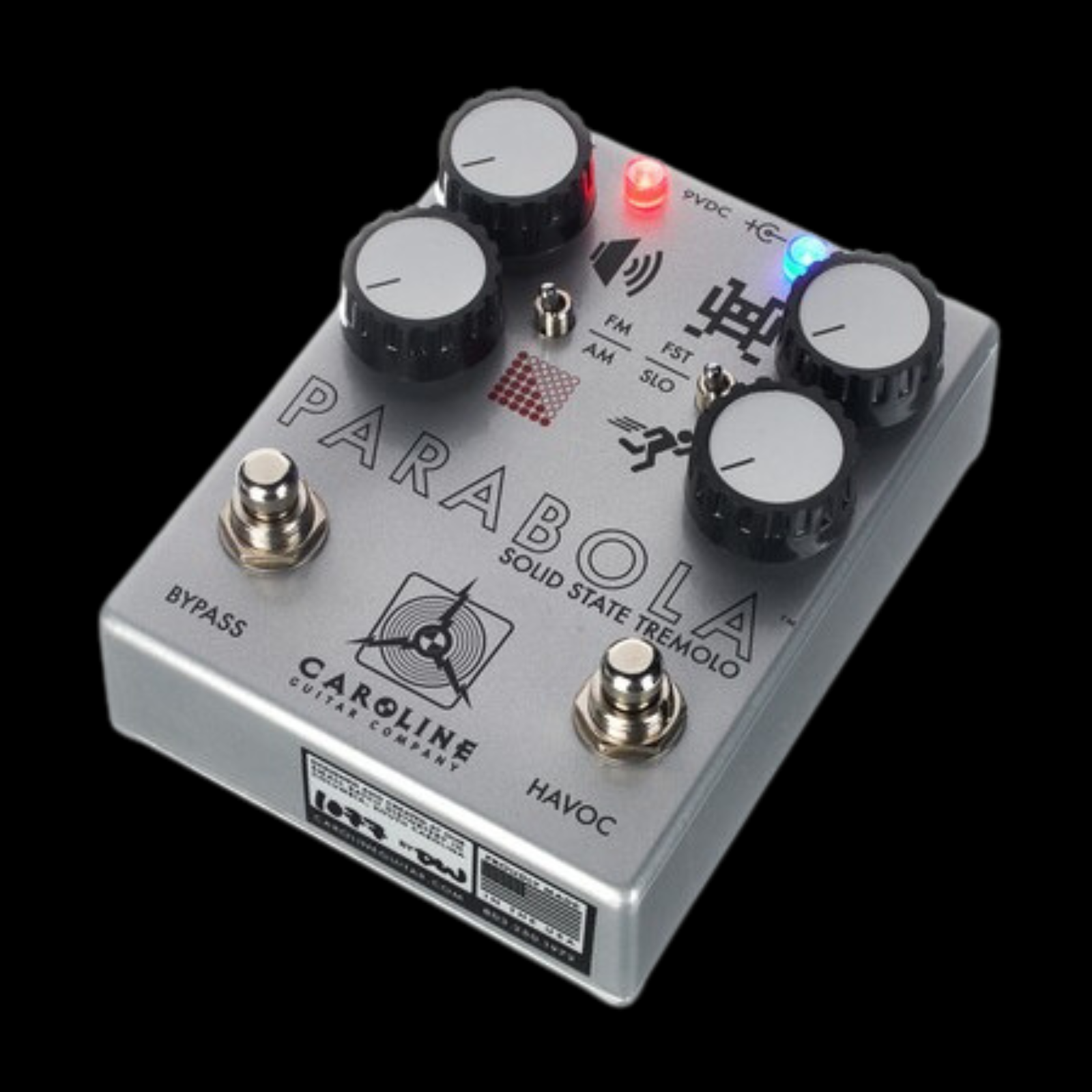 Caroline Parabola Tremolo Pedal - Palen Music